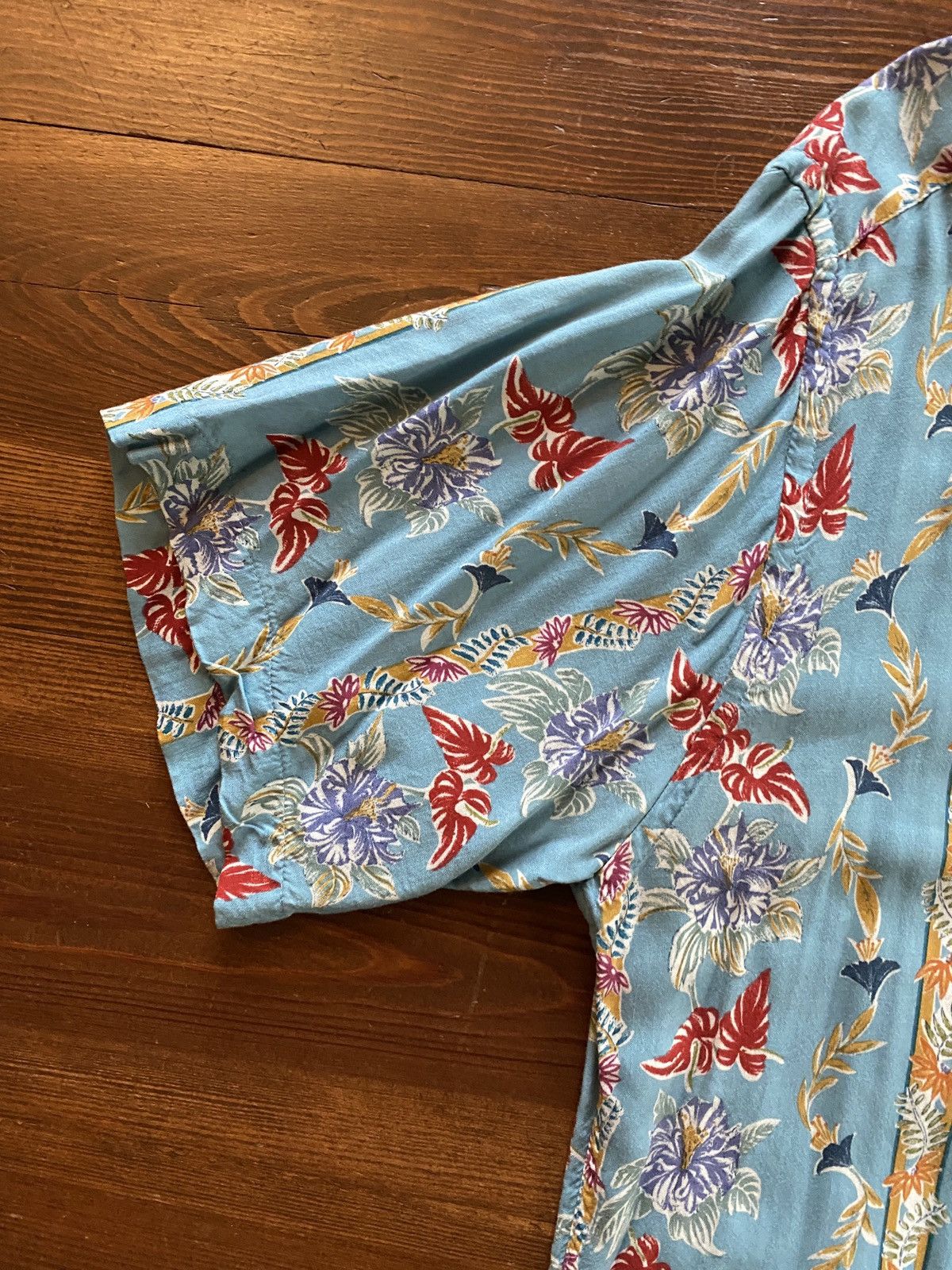 Pierre Cardin Vintage 80’s Pierre Cardin Flowers Rayon Button Up Size US M / EU 48-50 / 2 - 4 Thumbnail