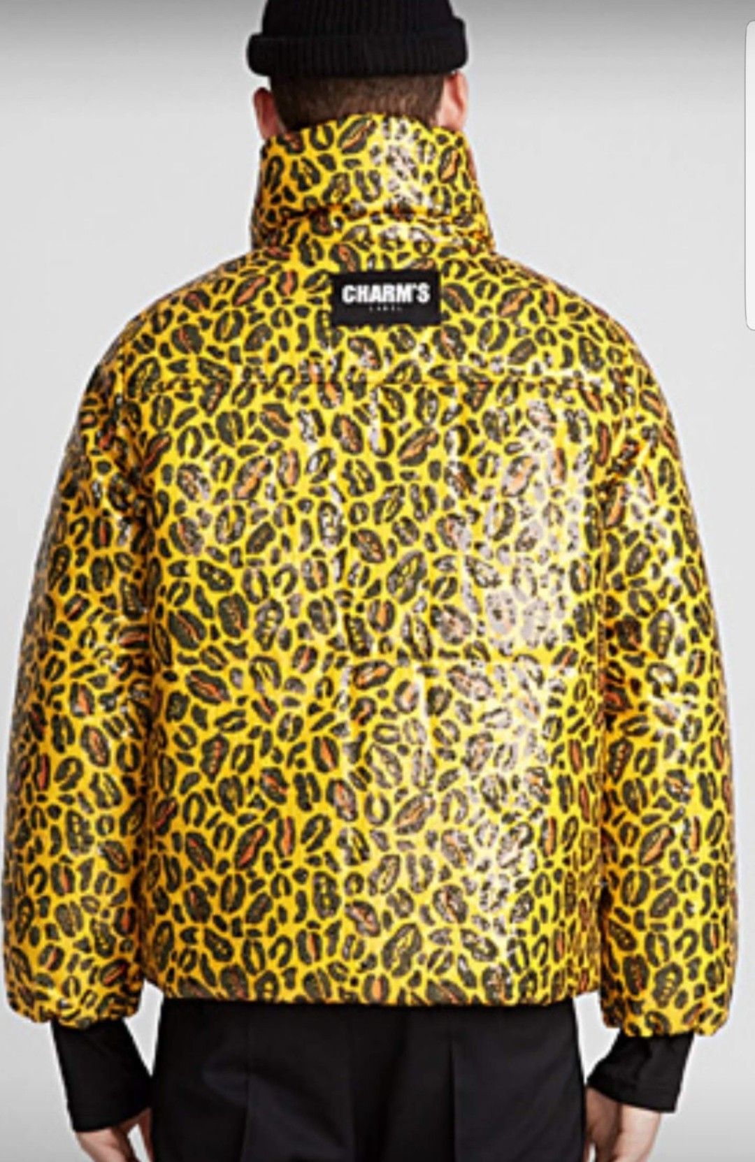 Other CHARMS Sequin Leopard Print Puffer Jacket - UNISEX Size US L / EU 52-54 / 3 - 2 Thumbnail
