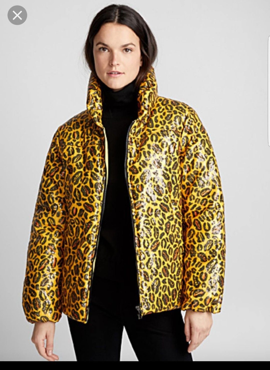 Other CHARMS Sequin Leopard Print Puffer Jacket - UNISEX Size US L / EU 52-54 / 3 - 3 Thumbnail