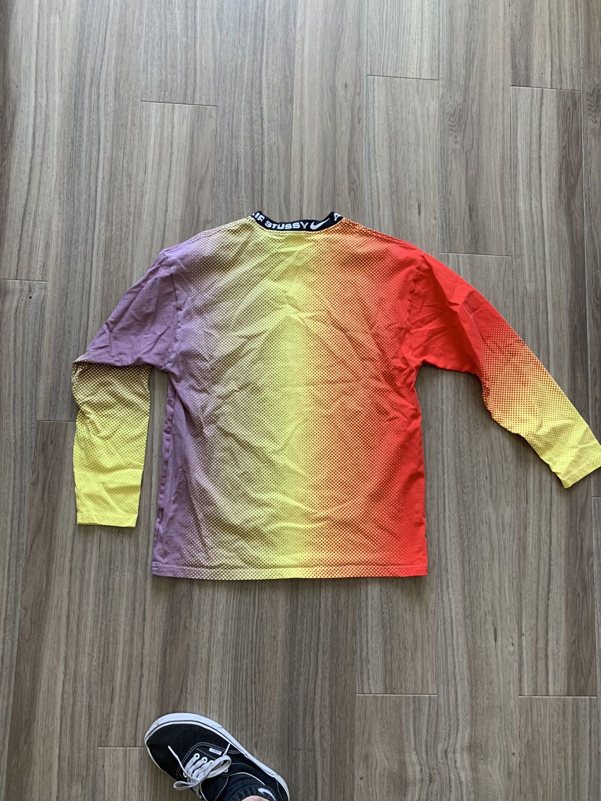 Nike × Stussy Logo collar half tone gradient longsleeve Size US S / EU 44-46 / 1 - 2 Thumbnail