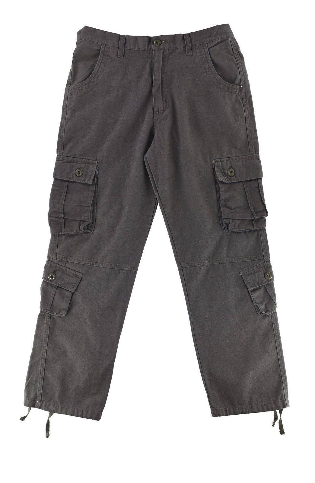 Japanese Brand 8 Pocket Cargo Pants Grey Size US 38 / EU 54 - 4 Thumbnail