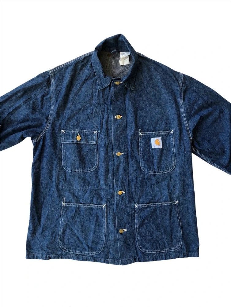 Carhartt OG 70s Carhartt 🇺🇸 4 Pockets Workwear Chore Jacket Size US XL / EU 56 / 4 - 2 Thumbnail