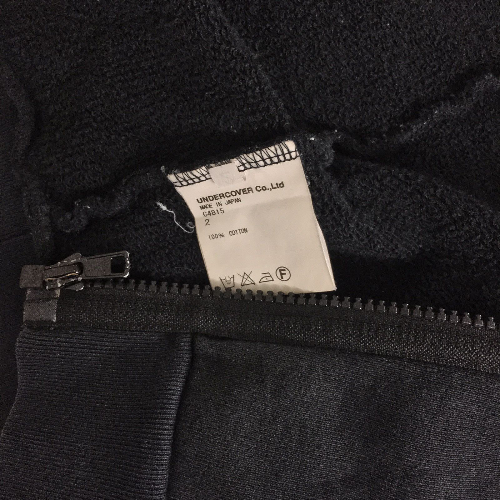Undercover SS09 Lightning Bolt Zip Up Hoodiee Size US S / EU 44-46 / 1 - 5 Thumbnail