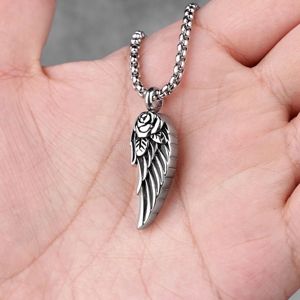 Other Rose Wings Pendant Necklaces Size ONE SIZE - 2 Thumbnail