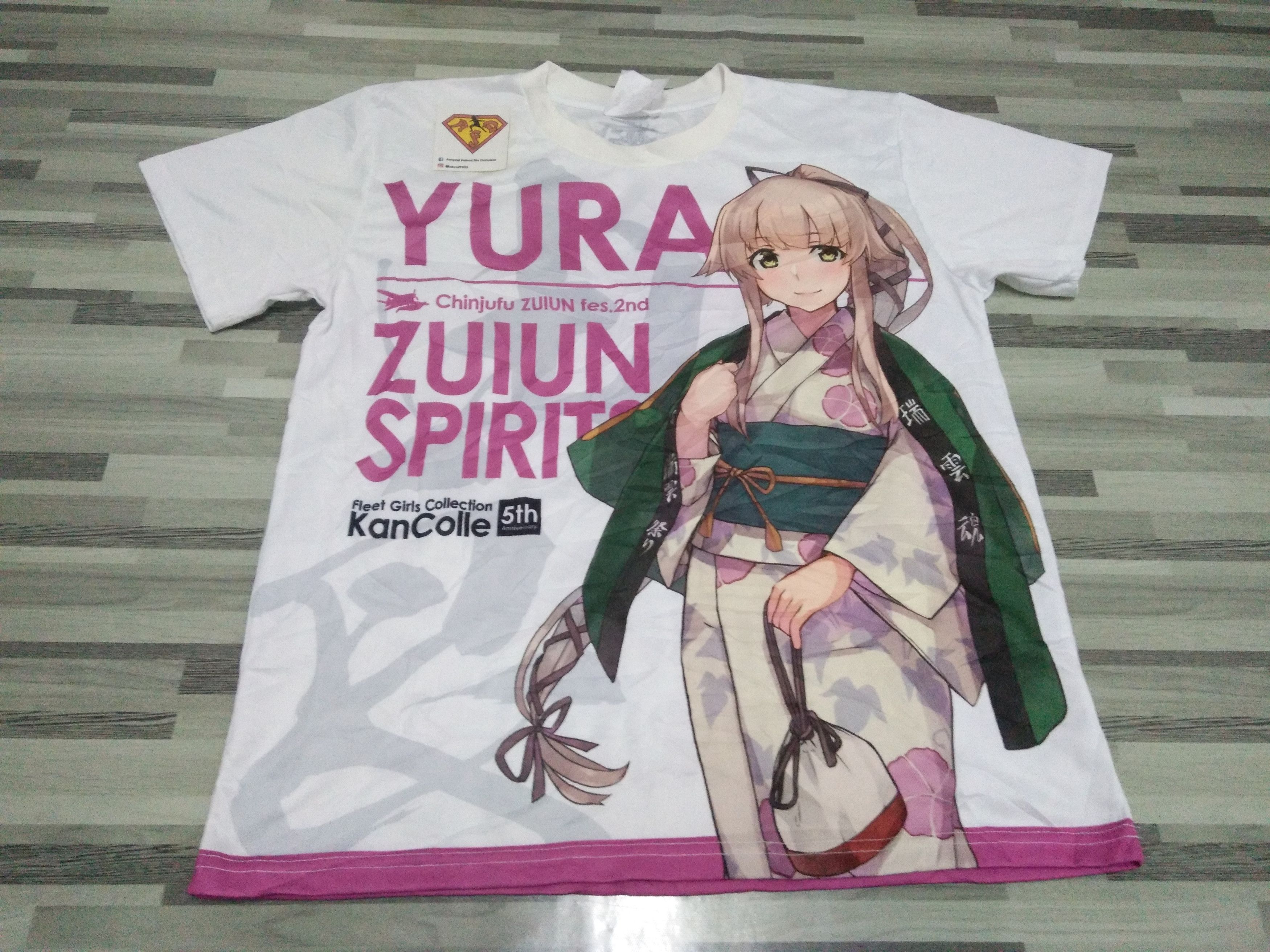 Anime Fleet Girls Collection KanColle anime shirt Size US M / EU 48-50 / 2 - 3 Thumbnail