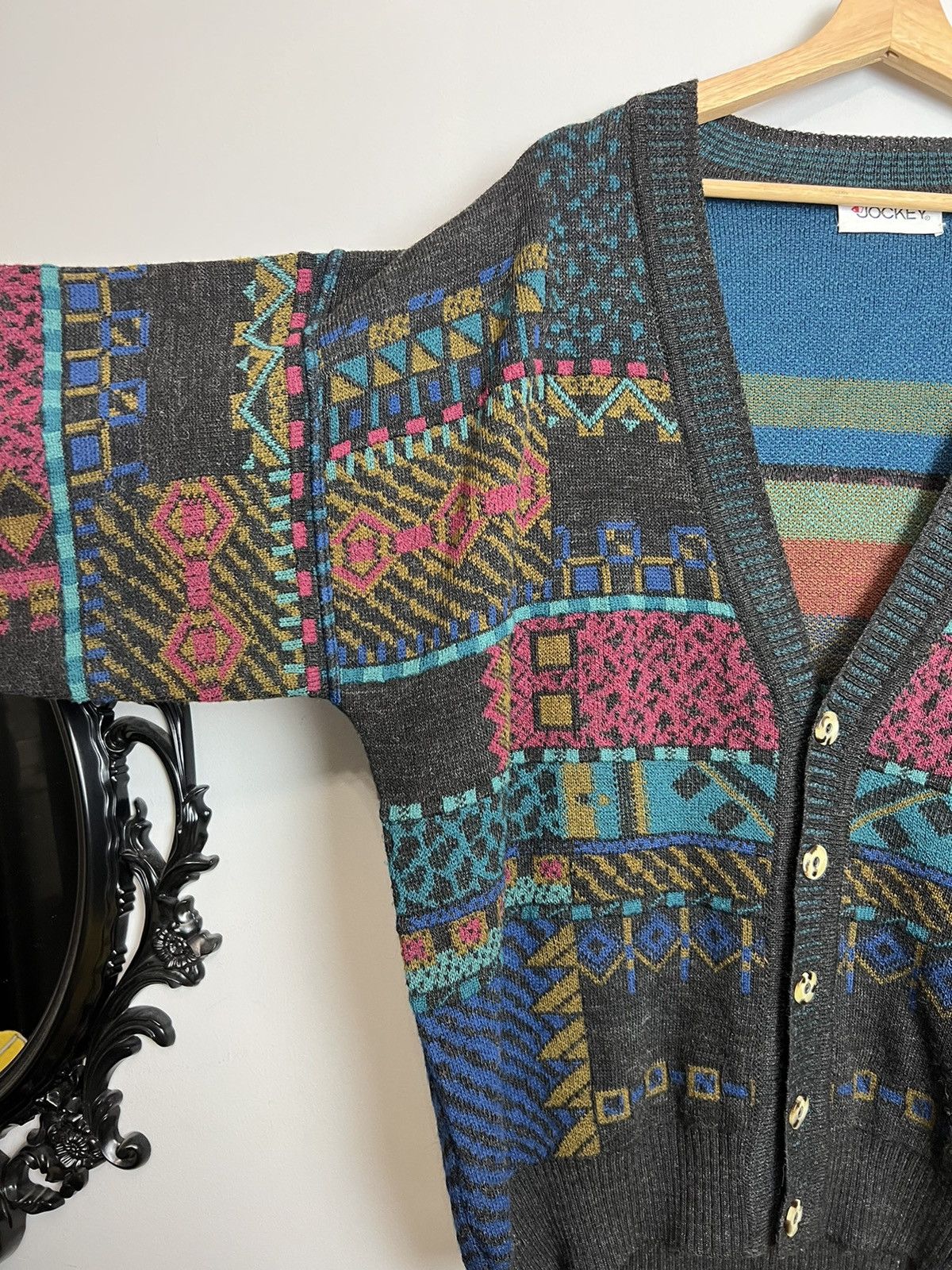 Nirvana Rare Vintage 90s Nirvana Kurt Cobain Style Cardigan Sweater Size US L / EU 52-54 / 3 - 4 Thumbnail