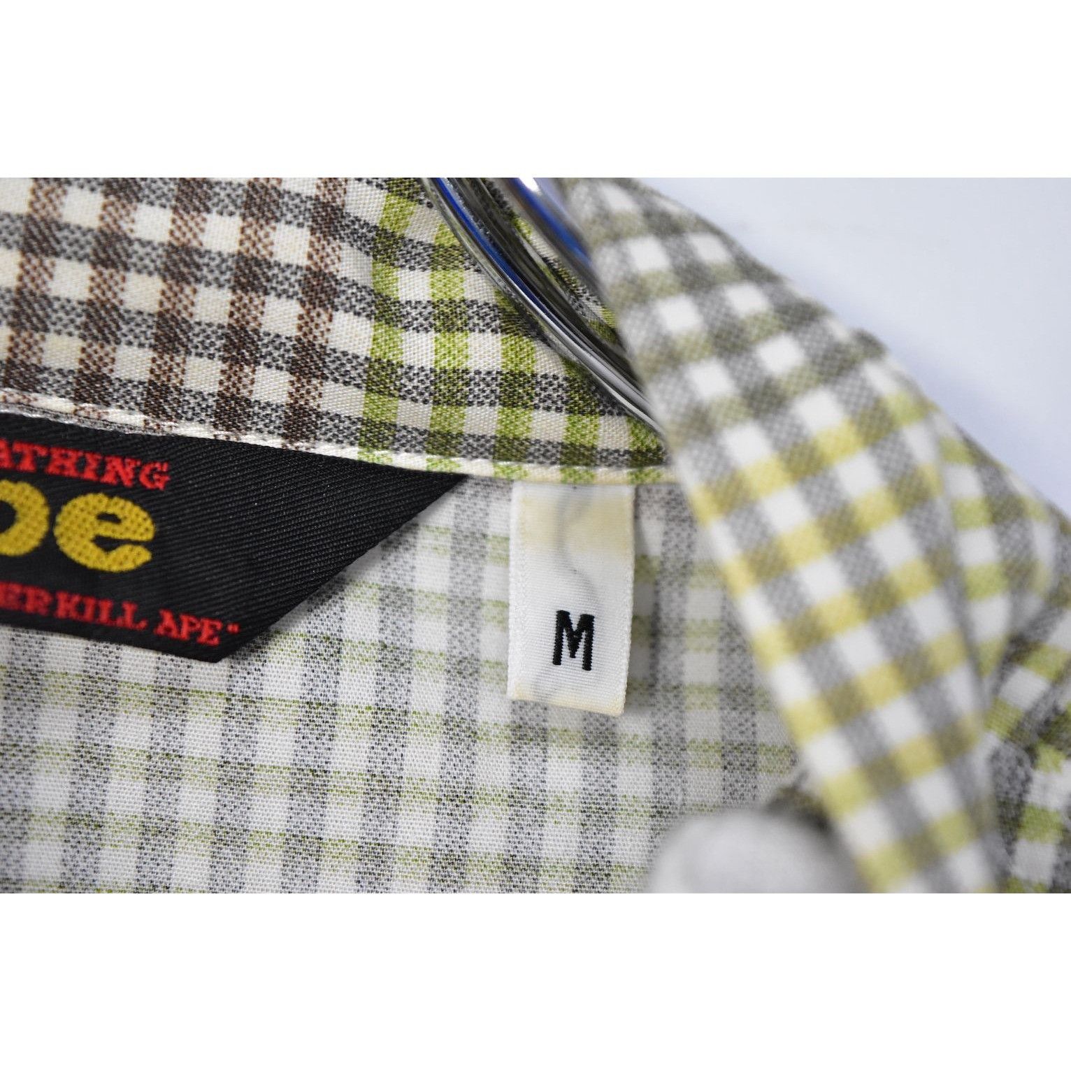 Bape × Vintage Checkered Button Up Shirt Size US M / EU 48-50 / 2 - 4 Thumbnail