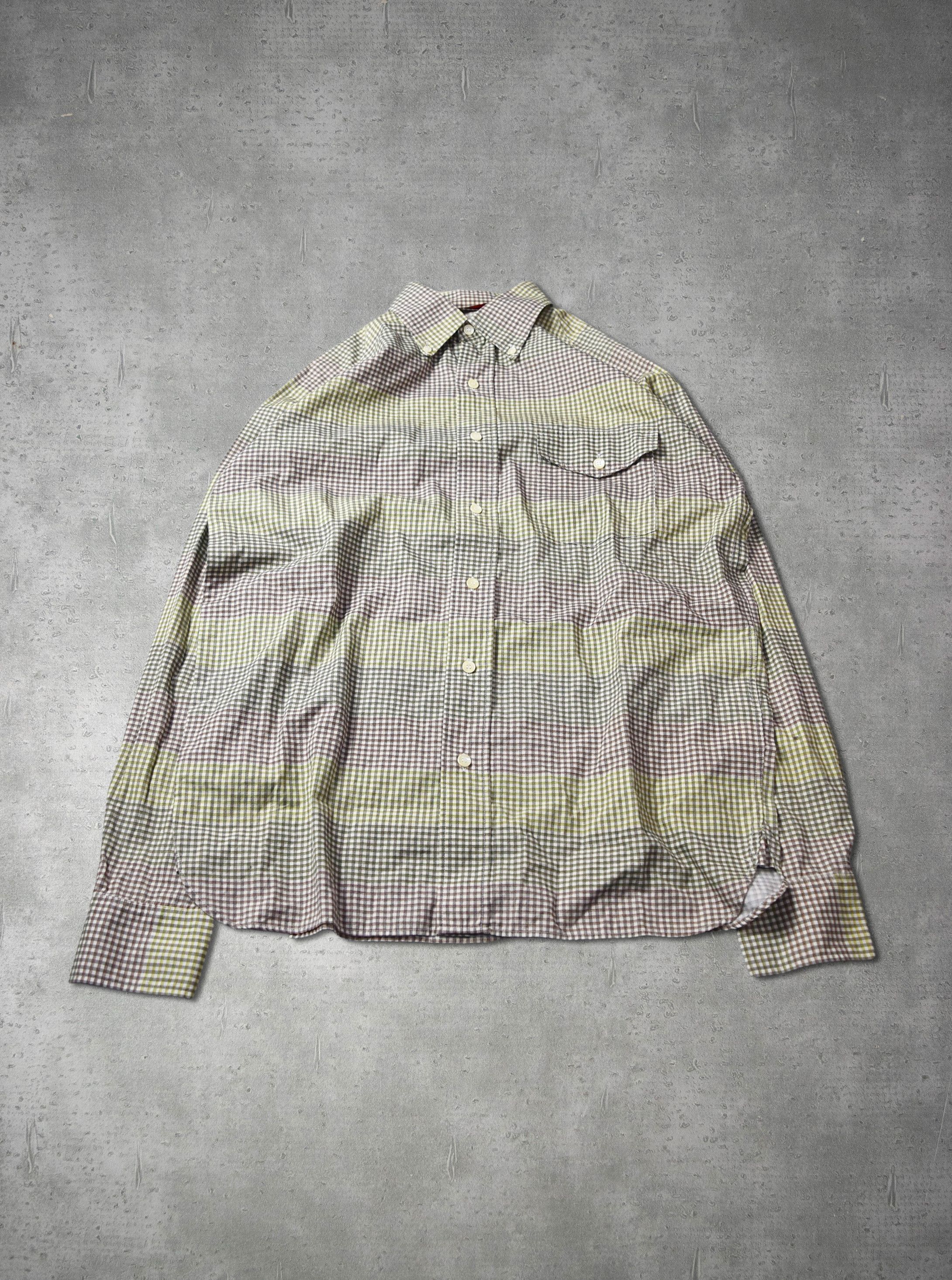 Bape × Vintage Checkered Button Up Shirt Size US M / EU 48-50 / 2 - 1 Thumbnail