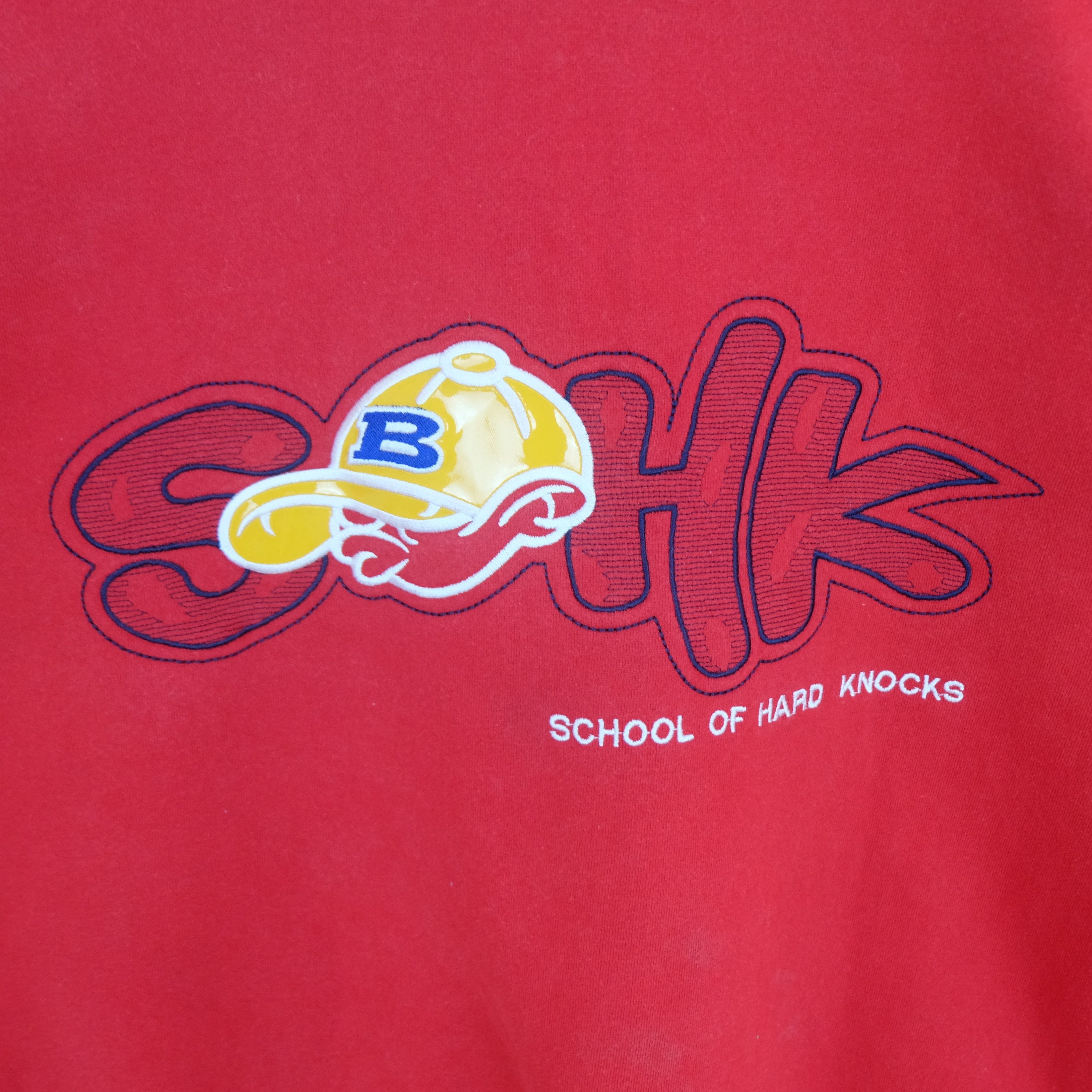 Japanese Brand SCHOOL OF HARD KNOCKS SOHK Big Logo Sweatshirt Size US XL / EU 56 / 4 - 3 Thumbnail