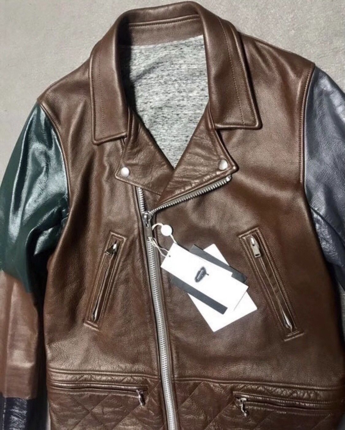 Undercover UNDERCOVER AW12 pycho color Bordeaux Leather Jacket Size US L / EU 52-54 / 3 - 11 Thumbnail