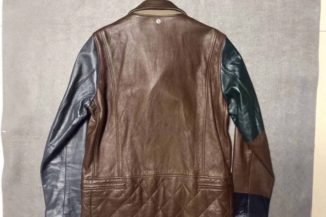 Undercover UNDERCOVER AW12 pycho color Bordeaux Leather Jacket Size US L / EU 52-54 / 3 - 7 Thumbnail
