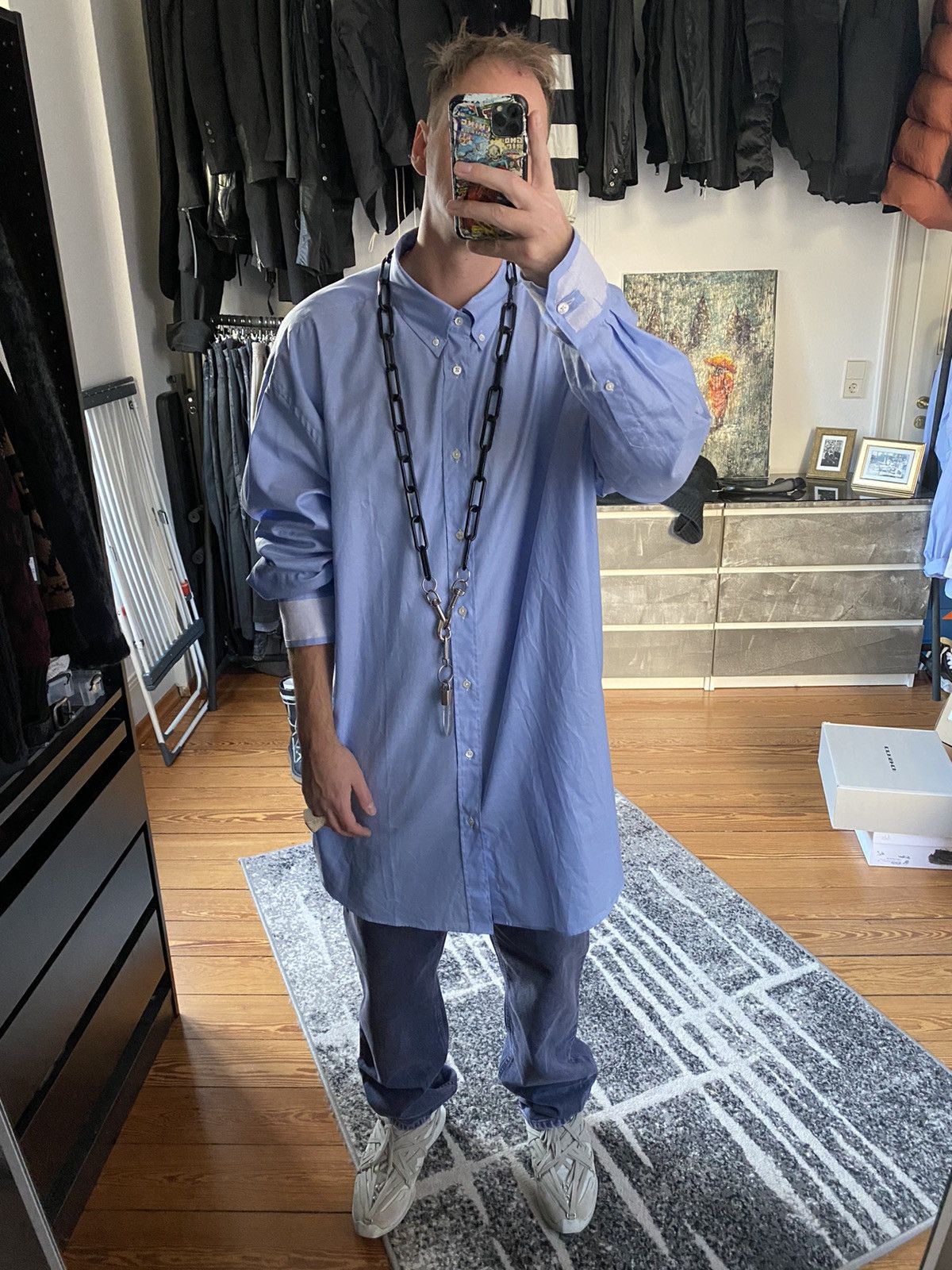 Maison Margiela Oversize Shirt 42 Size US L / EU 52-54 / 3 - 10 Thumbnail