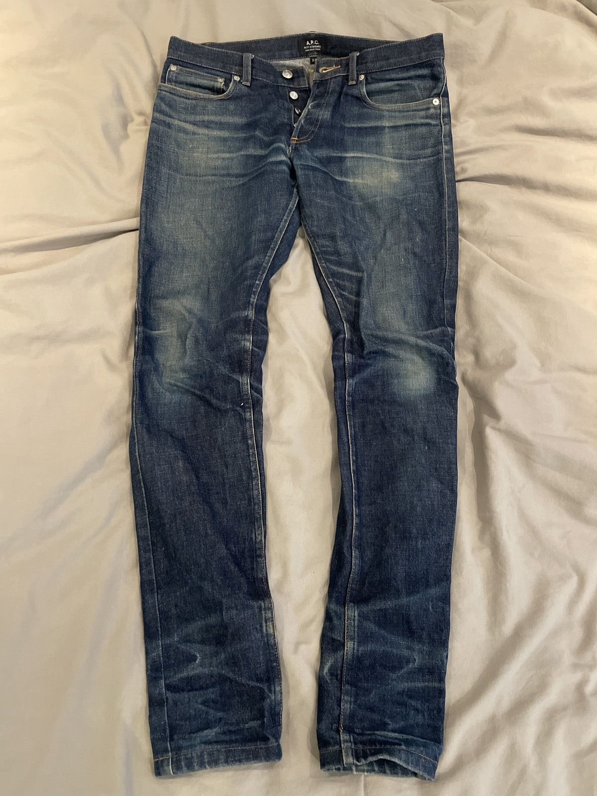 APC PETIT STANDARD SIZE 31 RAW DENIM
