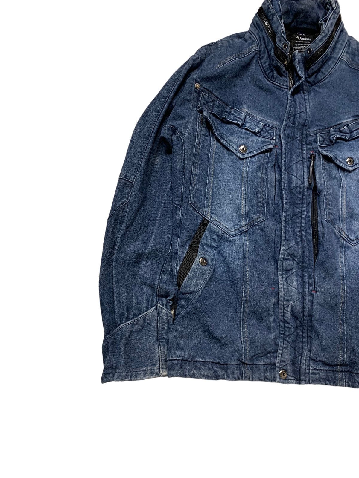 Japanese Brand Rare Japanese Brand FieldCore Jacket Multi Pocket Utility Size US M / EU 48-50 / 2 - 2 Thumbnail