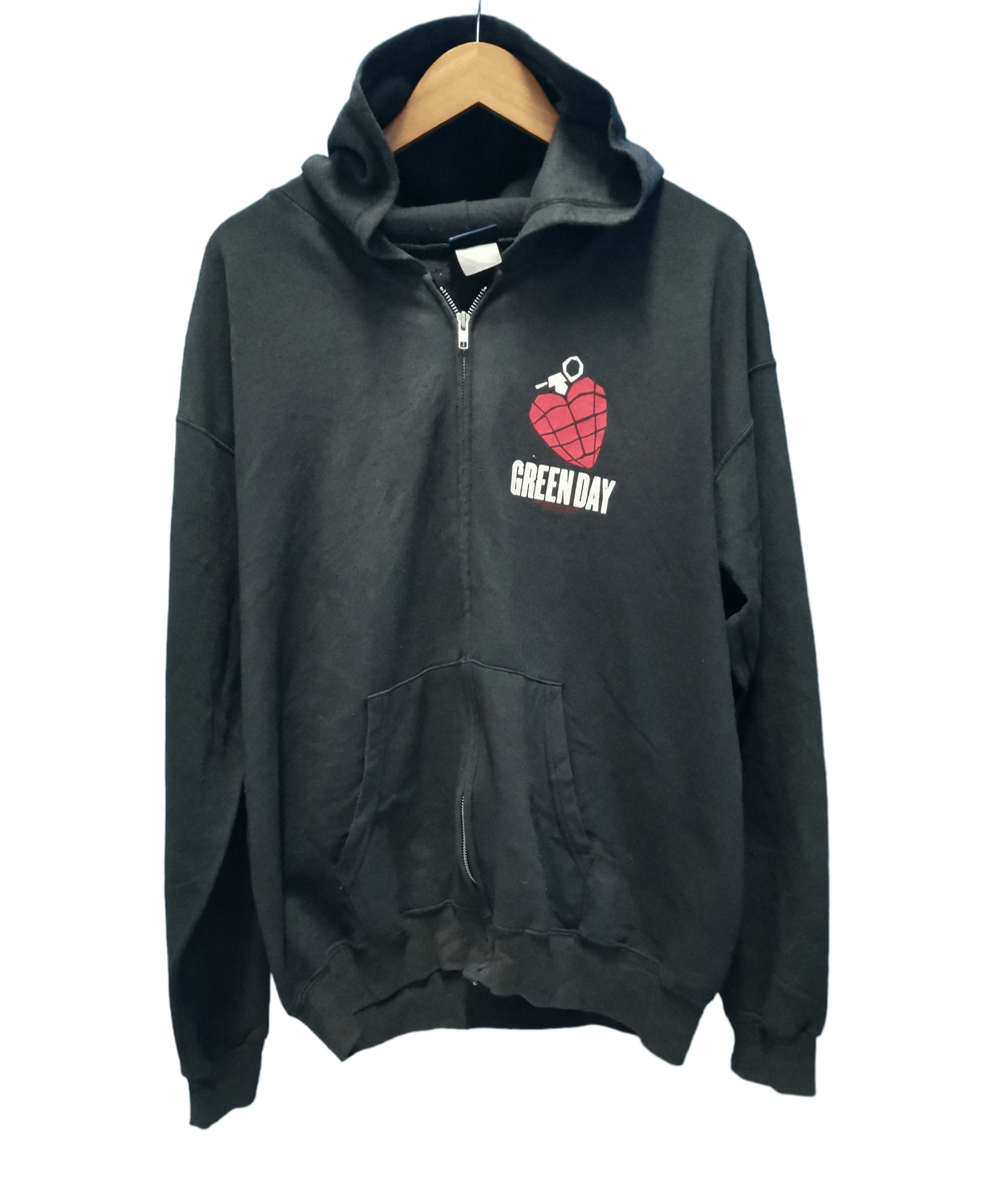 Band Tees Vintage Green Day 2004 American Idiot Hoodie Warning Size US L / EU 52-54 / 3 - 2 Thumbnail