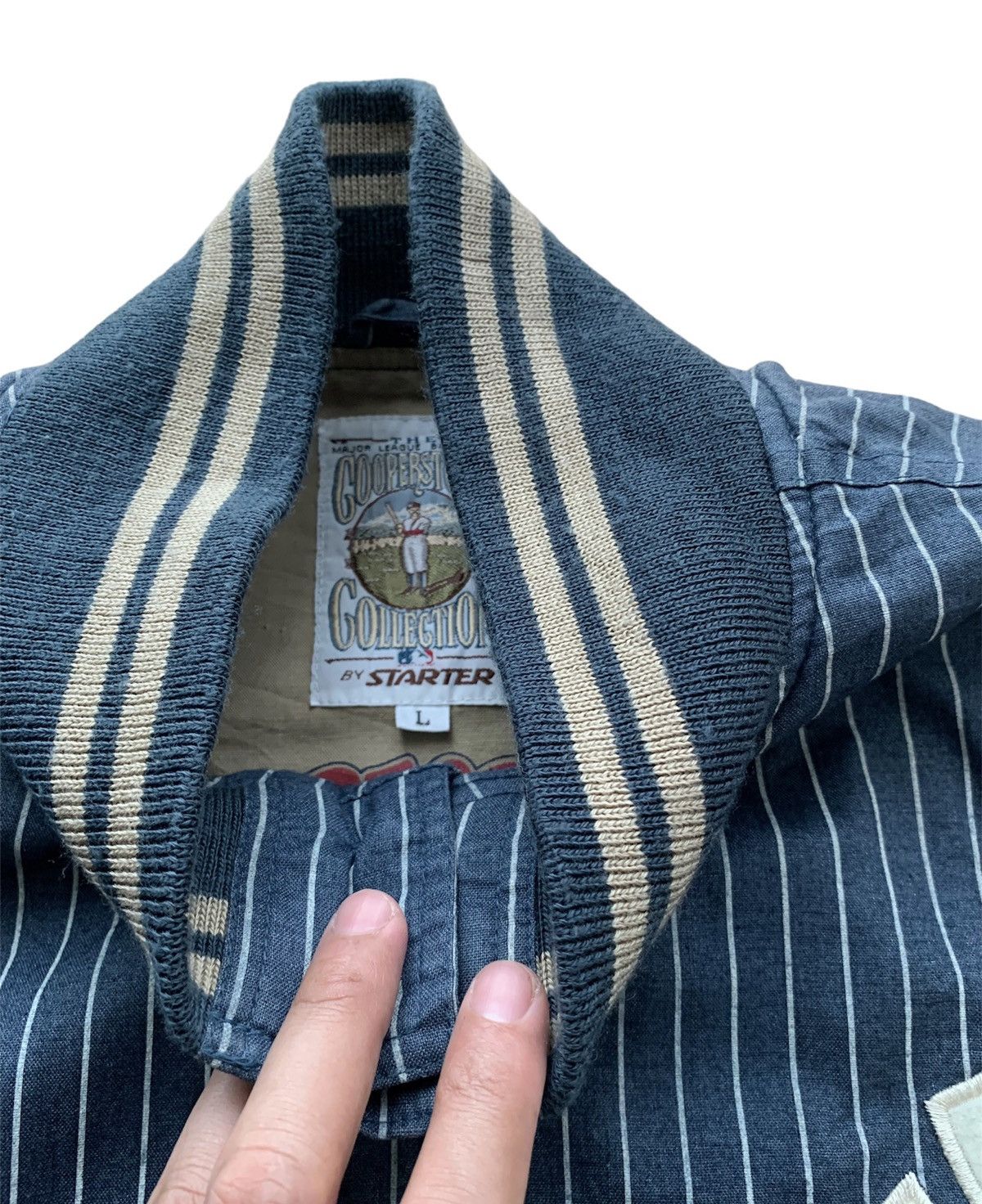 MLB New York Yankees 50th Anniversary Varsity Jacket Starter MLB Size US L / EU 52-54 / 3 - 9 Thumbnail