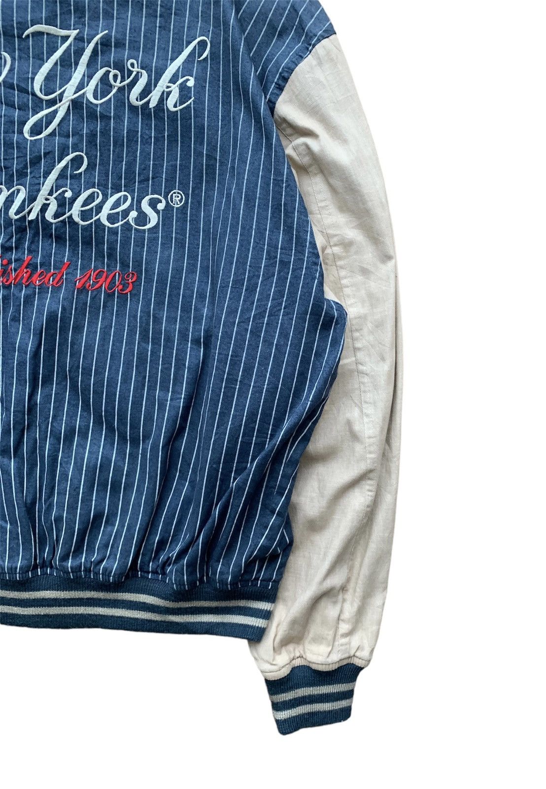 MLB New York Yankees 50th Anniversary Varsity Jacket Starter MLB Size US L / EU 52-54 / 3 - 7 Thumbnail