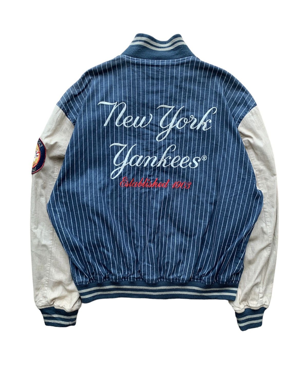 MLB New York Yankees 50th Anniversary Varsity Jacket Starter MLB Size US L / EU 52-54 / 3 - 6 Thumbnail