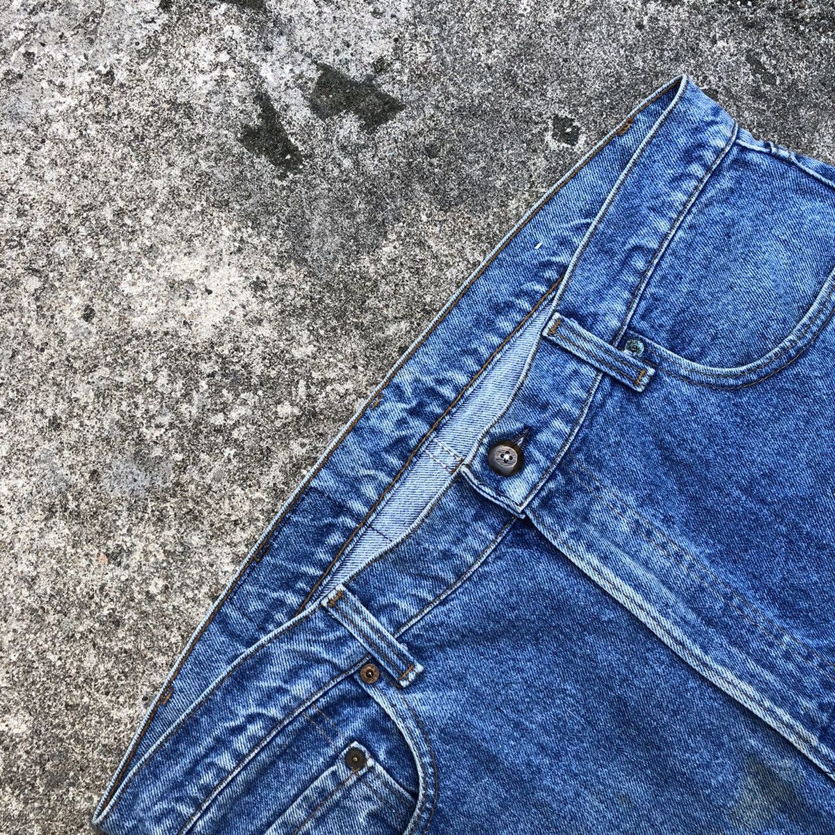 Levi's × Levi's Vintage Clothing 🔥Rare🔥🇺🇸Levis Custom Bandana Patchwork Distressed Denim Jeans Size US 38 / EU 54 - 14 Thumbnail