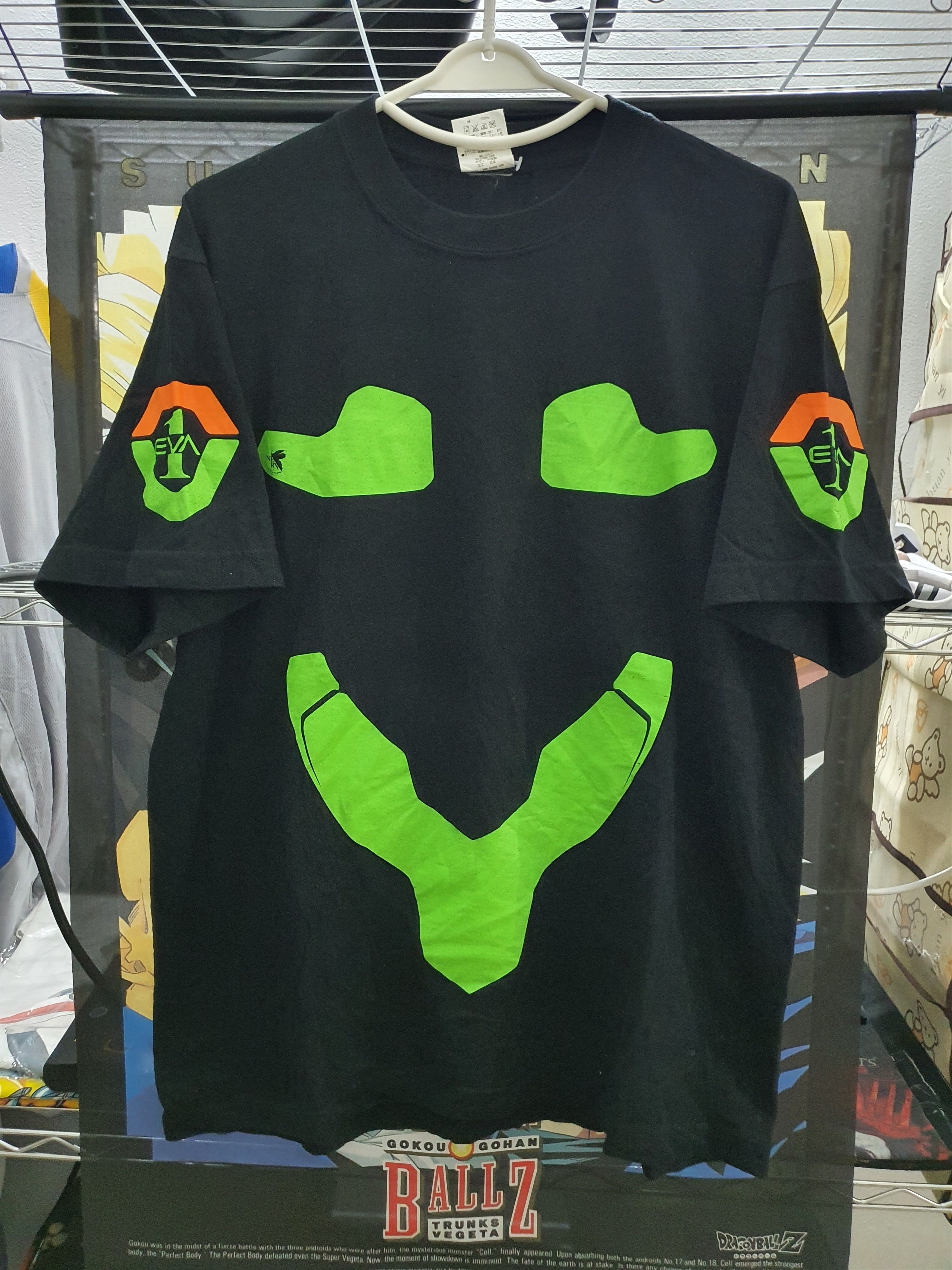 Anime Vintage Neon Genesis Evangelion x COSPA anime shirt Size US L / EU 52-54 / 3 - 2 Thumbnail