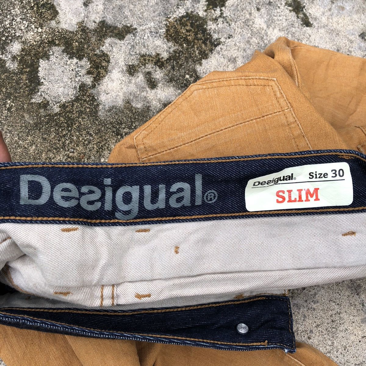 Desigual × Vintage 🔥Dope🔥Rare🔥Desigual Double Waist Designer Style Jeans Size US 32 / EU 48 - 19 Thumbnail