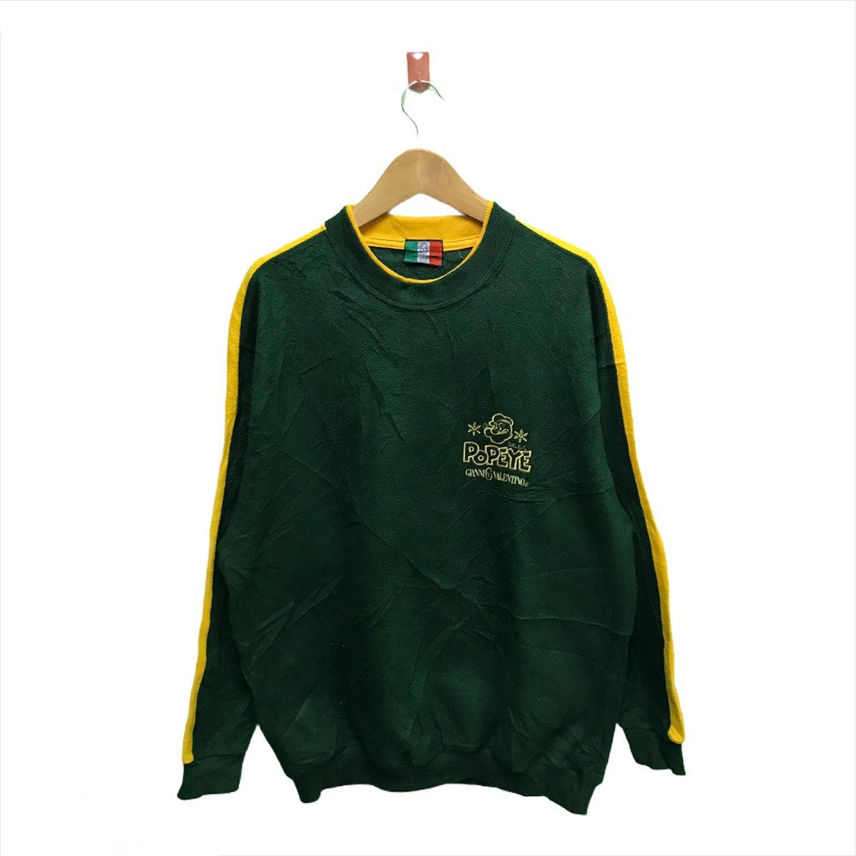 Cartoon Network × Valentino Gianni Valentino x Popeye fleece sweatshirt Size US M / EU 48-50 / 2 - 1 Thumbnail