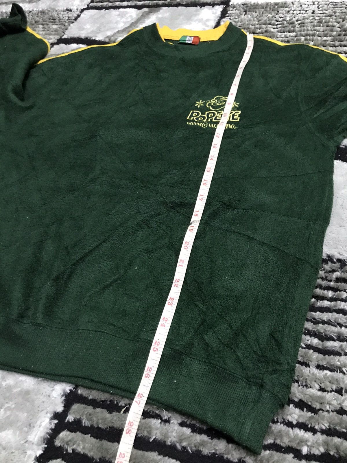 Cartoon Network × Valentino Gianni Valentino x Popeye fleece sweatshirt Size US M / EU 48-50 / 2 - 9 Thumbnail