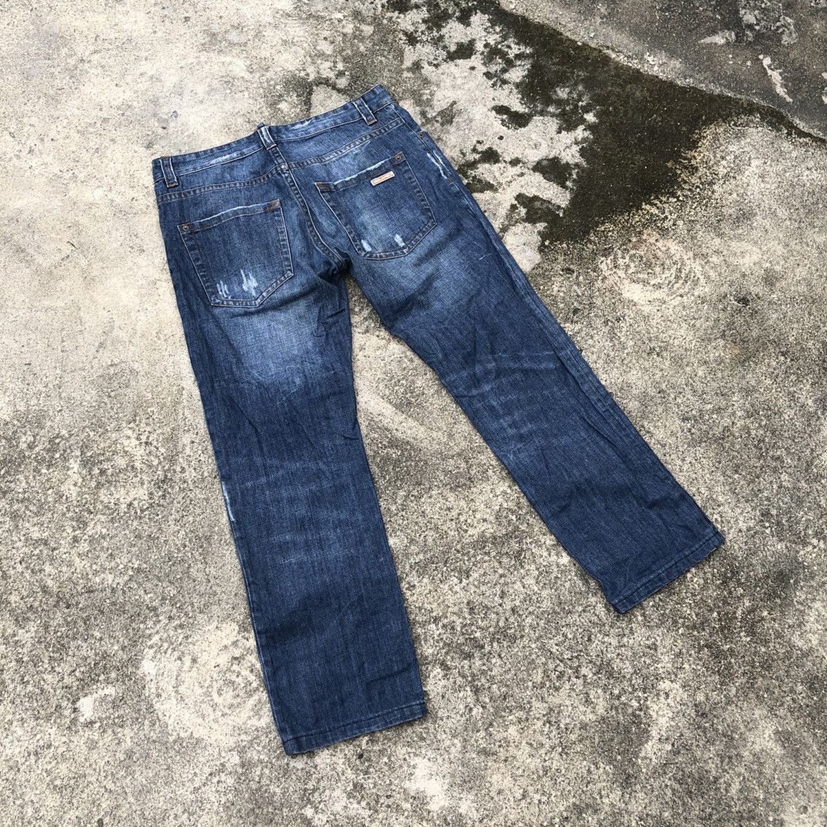Dsquared2 × Vintage Rare Vintage Dsquared2 Distress Denim Jeans Size US 32 / EU 48 - 5 Thumbnail