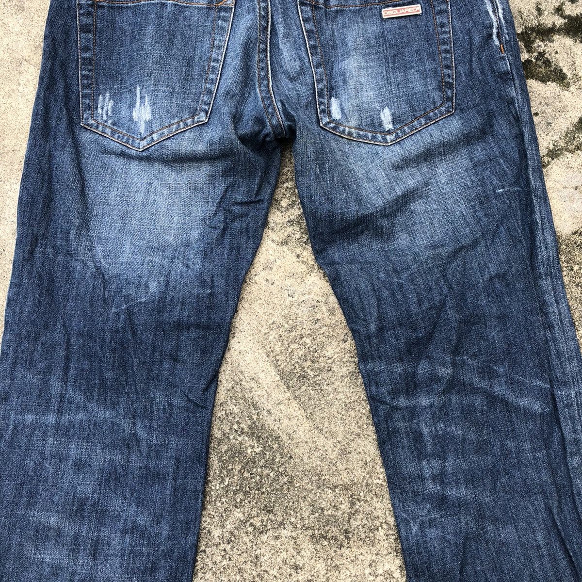 Dsquared2 × Vintage Rare Vintage Dsquared2 Distress Denim Jeans Size US 32 / EU 48 - 7 Thumbnail