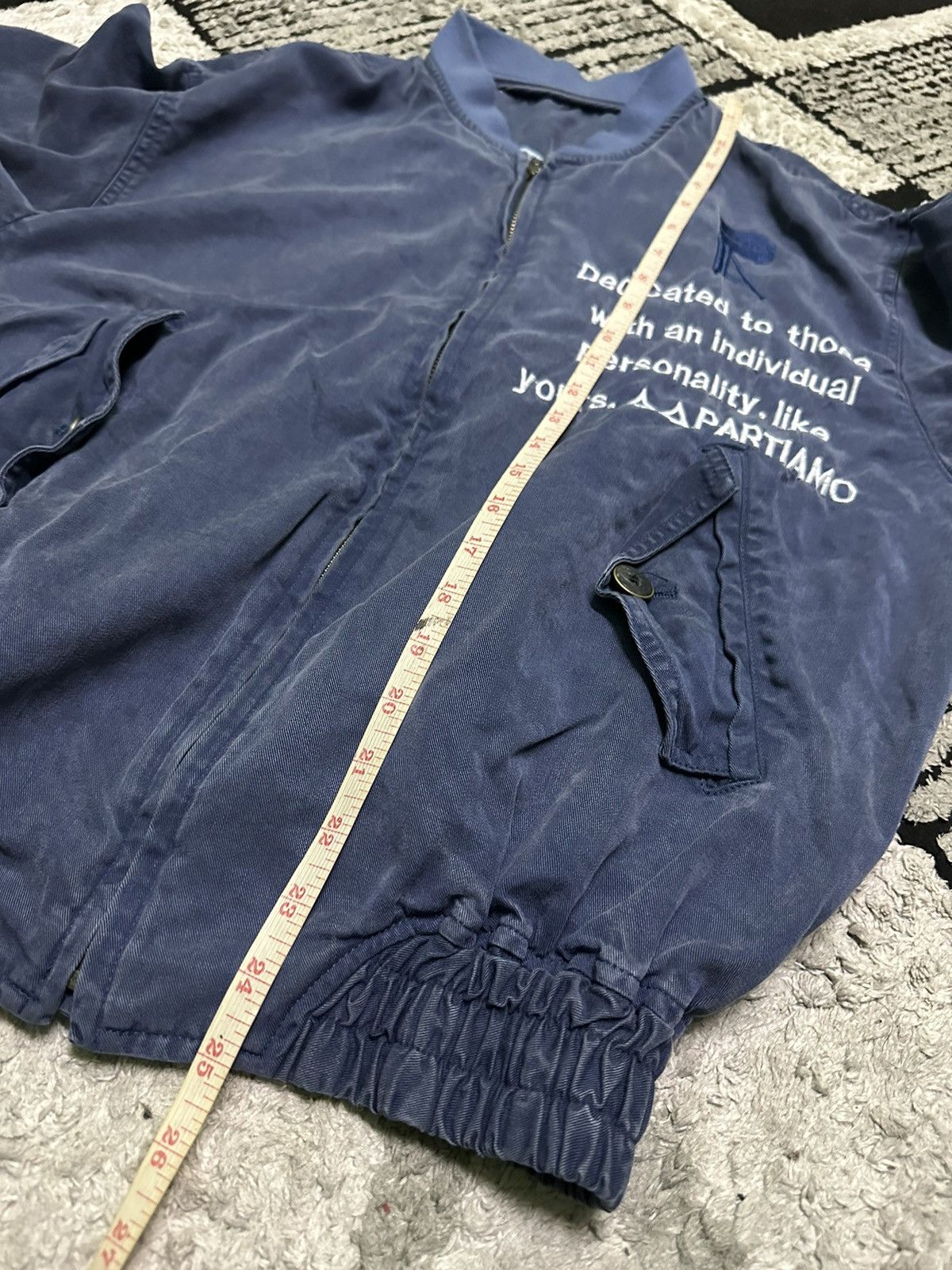 Vintage Partiamo bomber jacket Size US M / EU 48-50 / 2 - 6 Thumbnail