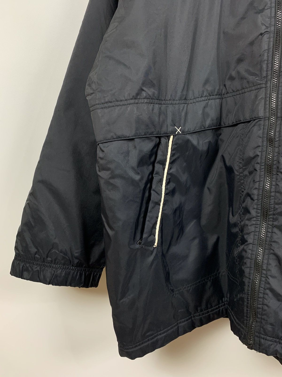 Nike 90s Vintage Nike Big Logo Embroidered Swoosh Coat Jacket Size US XXL / EU 58 / 5 - 9 Thumbnail
