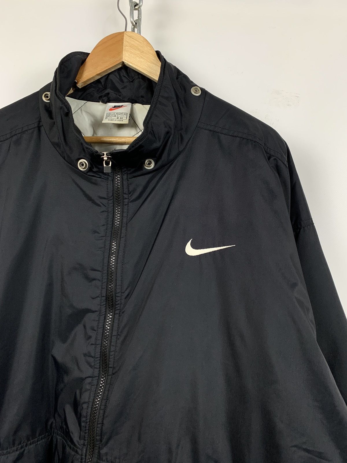 Nike 90s Vintage Nike Big Logo Embroidered Swoosh Coat Jacket Size US XXL / EU 58 / 5 - 4 Thumbnail
