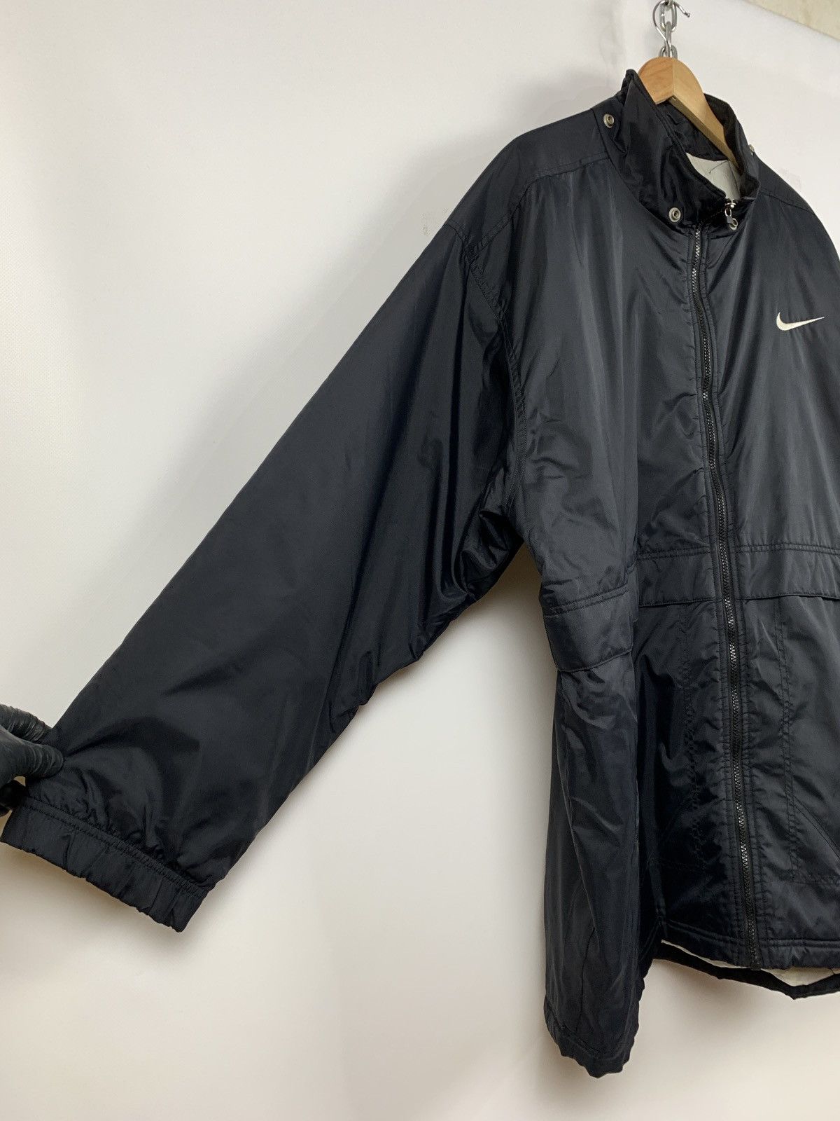 Nike 90s Vintage Nike Big Logo Embroidered Swoosh Coat Jacket Size US XXL / EU 58 / 5 - 12 Thumbnail