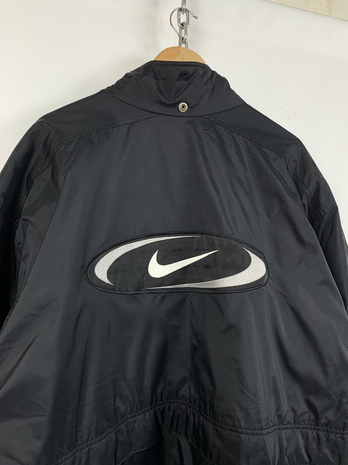 Nike 90s Vintage Nike Big Logo Embroidered Swoosh Coat Jacket Size US XXL / EU 58 / 5 - 6 Thumbnail