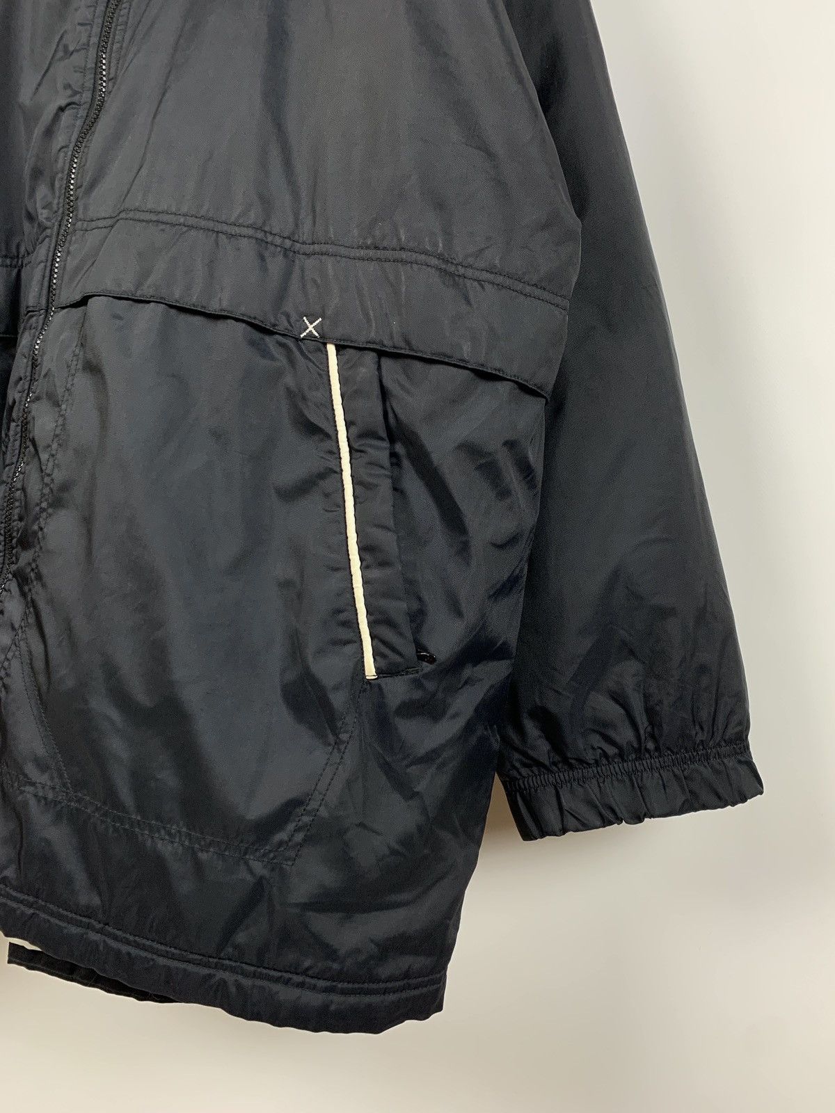 Nike 90s Vintage Nike Big Logo Embroidered Swoosh Coat Jacket Size US XXL / EU 58 / 5 - 10 Thumbnail