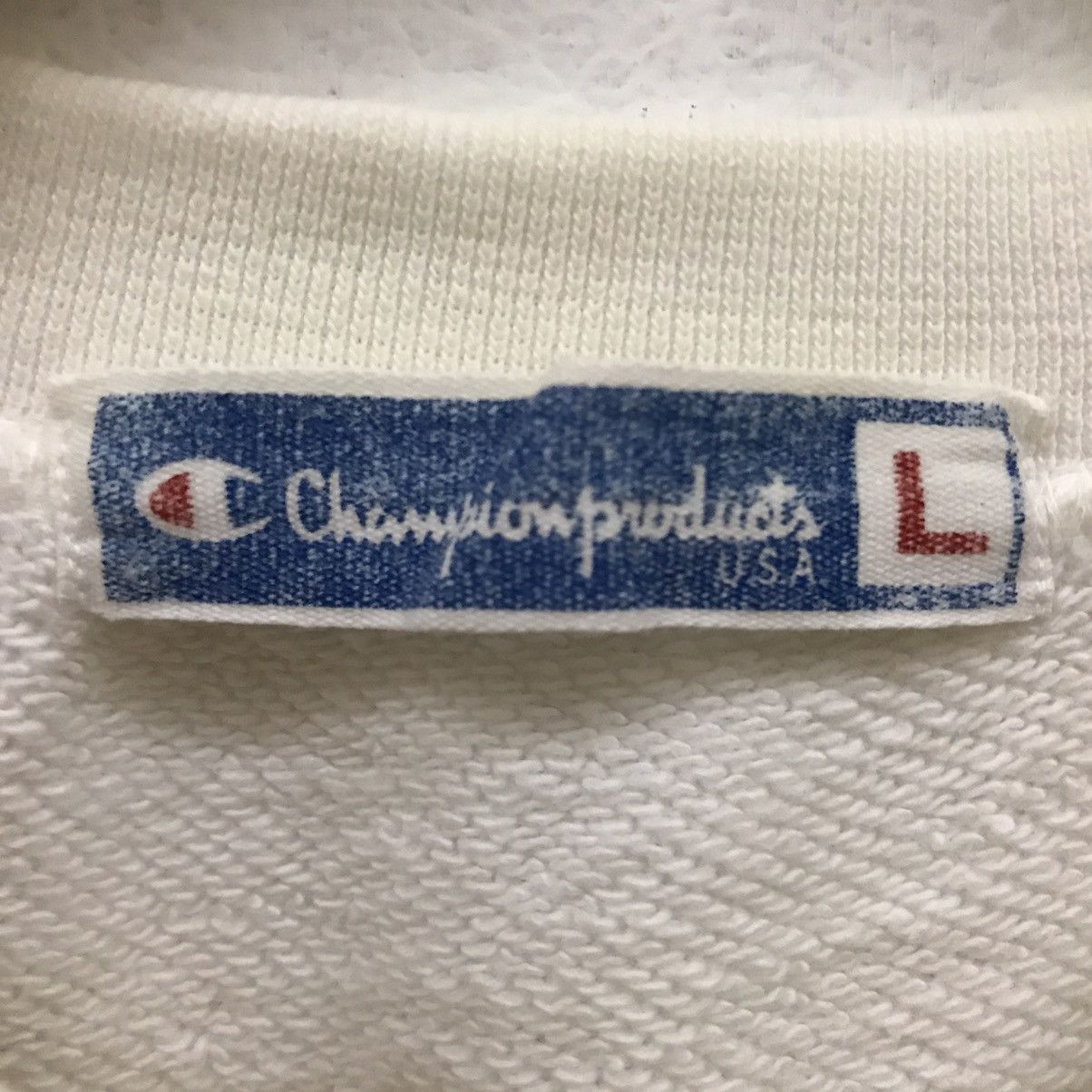 Champion × Vintage Champion Crewneck Spellout Property Tennis Team Since1981 Size US M / EU 48-50 / 2 - 7 Thumbnail