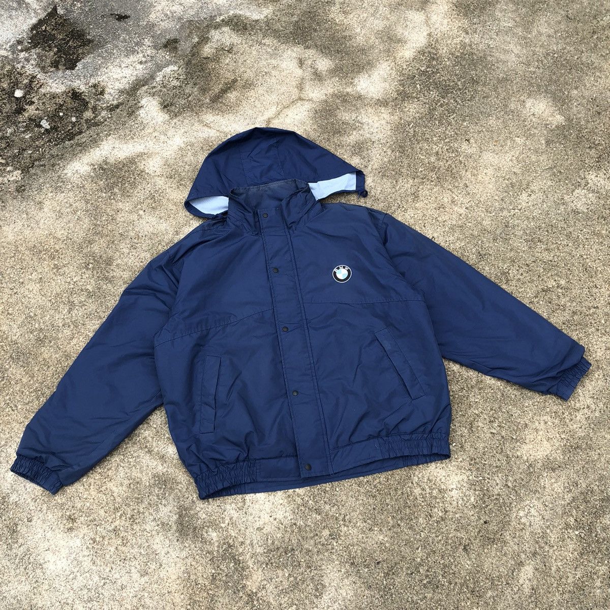 BMW × Sports Specialties 🔥Rare🔥BMW Racing Fleece Inside Bomber Jacket With Hoodie Size US L / EU 52-54 / 3 - 1 Thumbnail