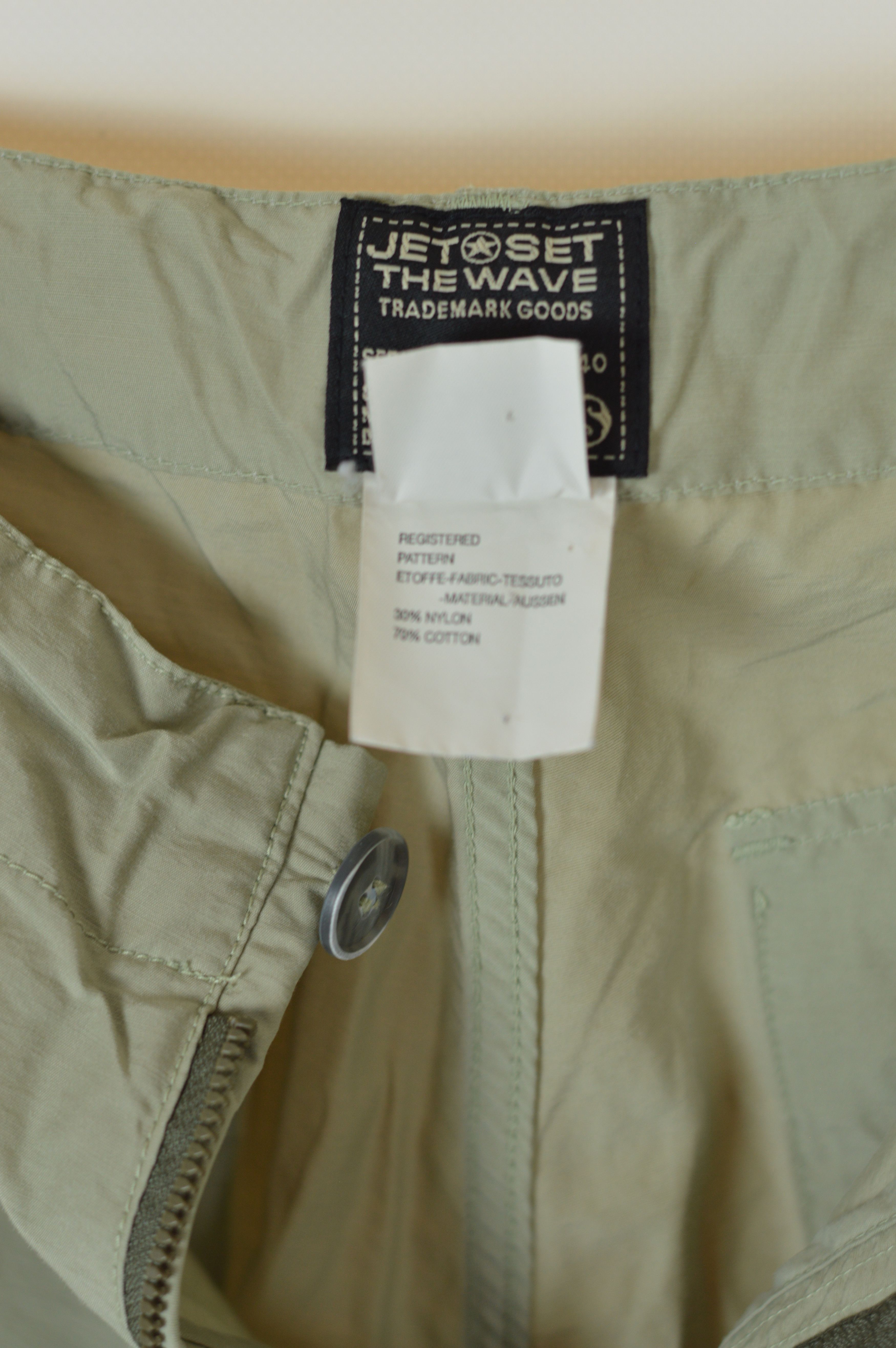 Japanese Brand Vintage Rare Jet Set Nylon Cargo Pant Size US 32 / EU 48 - 12 Thumbnail