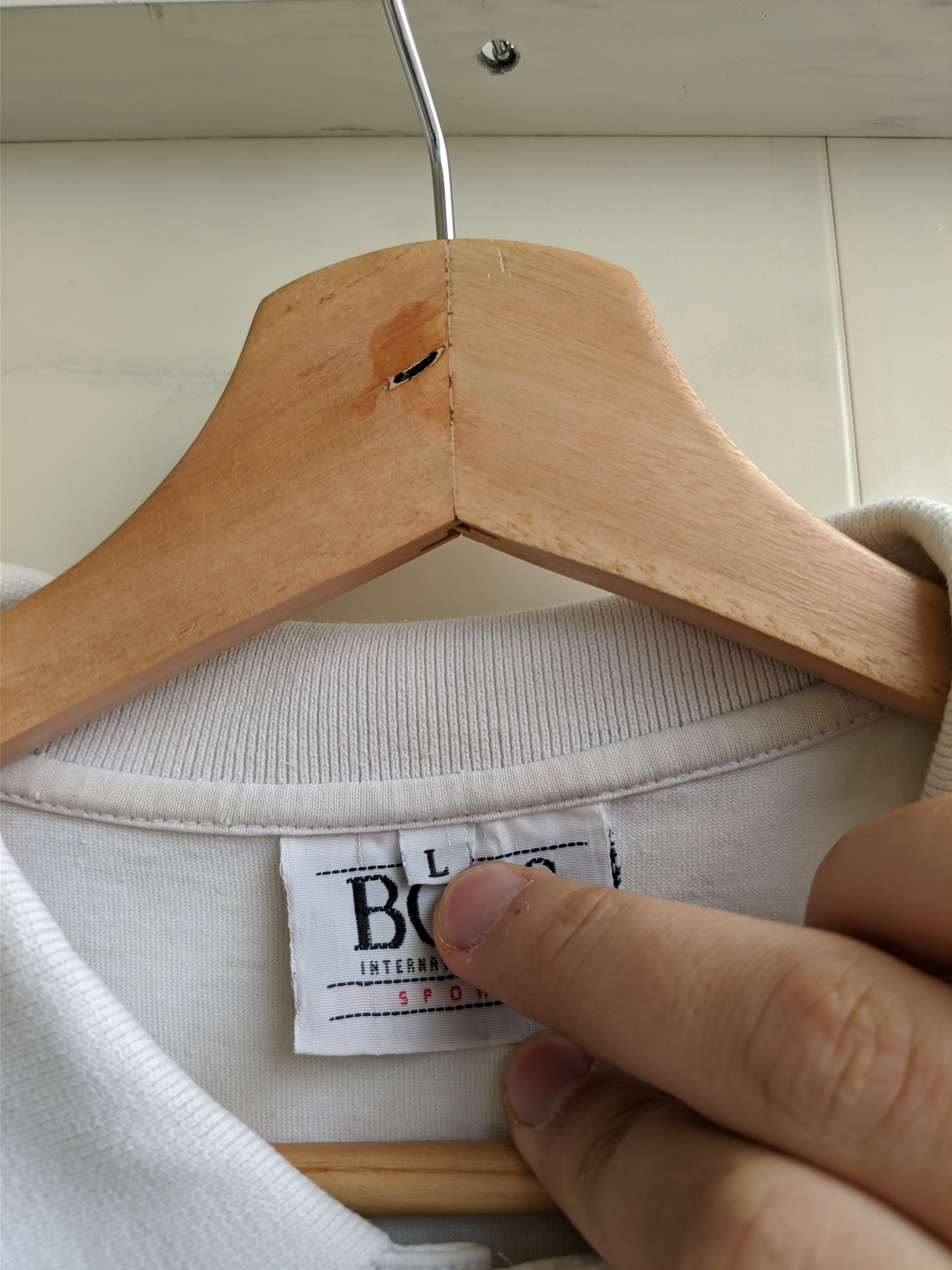 Hugo Boss × Vintage Vintage Hugo Boss Andre Agassi Style Polo Shirt Size US L / EU 52-54 / 3 - 8 Thumbnail