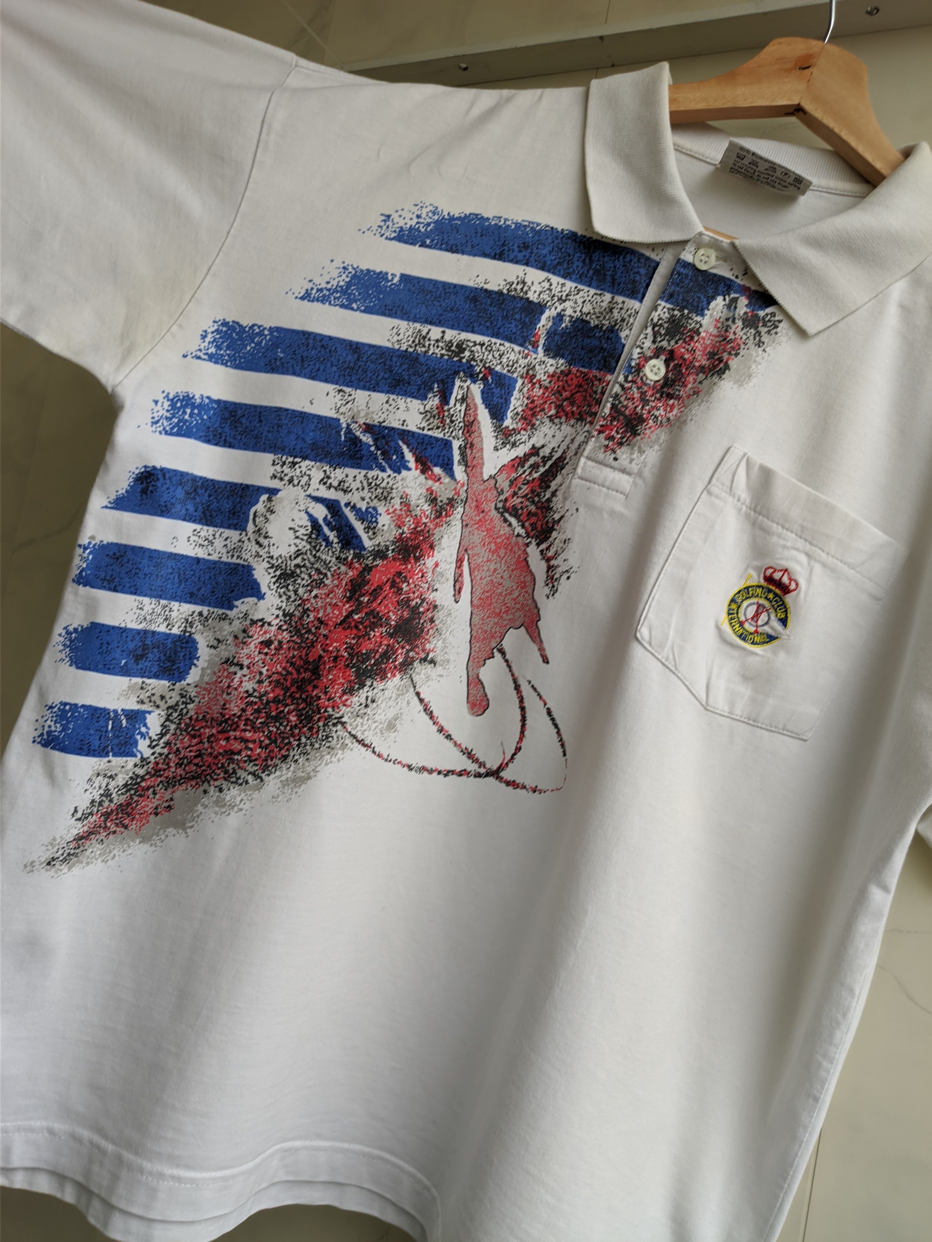 Hugo Boss × Vintage Vintage Hugo Boss Andre Agassi Style Polo Shirt Size US L / EU 52-54 / 3 - 2 Thumbnail