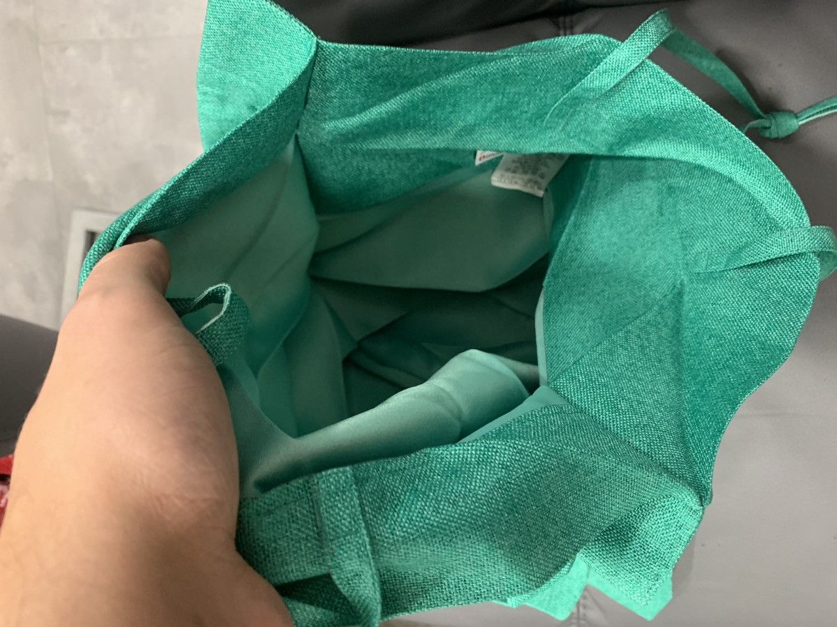 Issey Miyake Issey Miyake Tote Bag Pleated Shopper Shoulder Green Size ONE SIZE - 5 Thumbnail