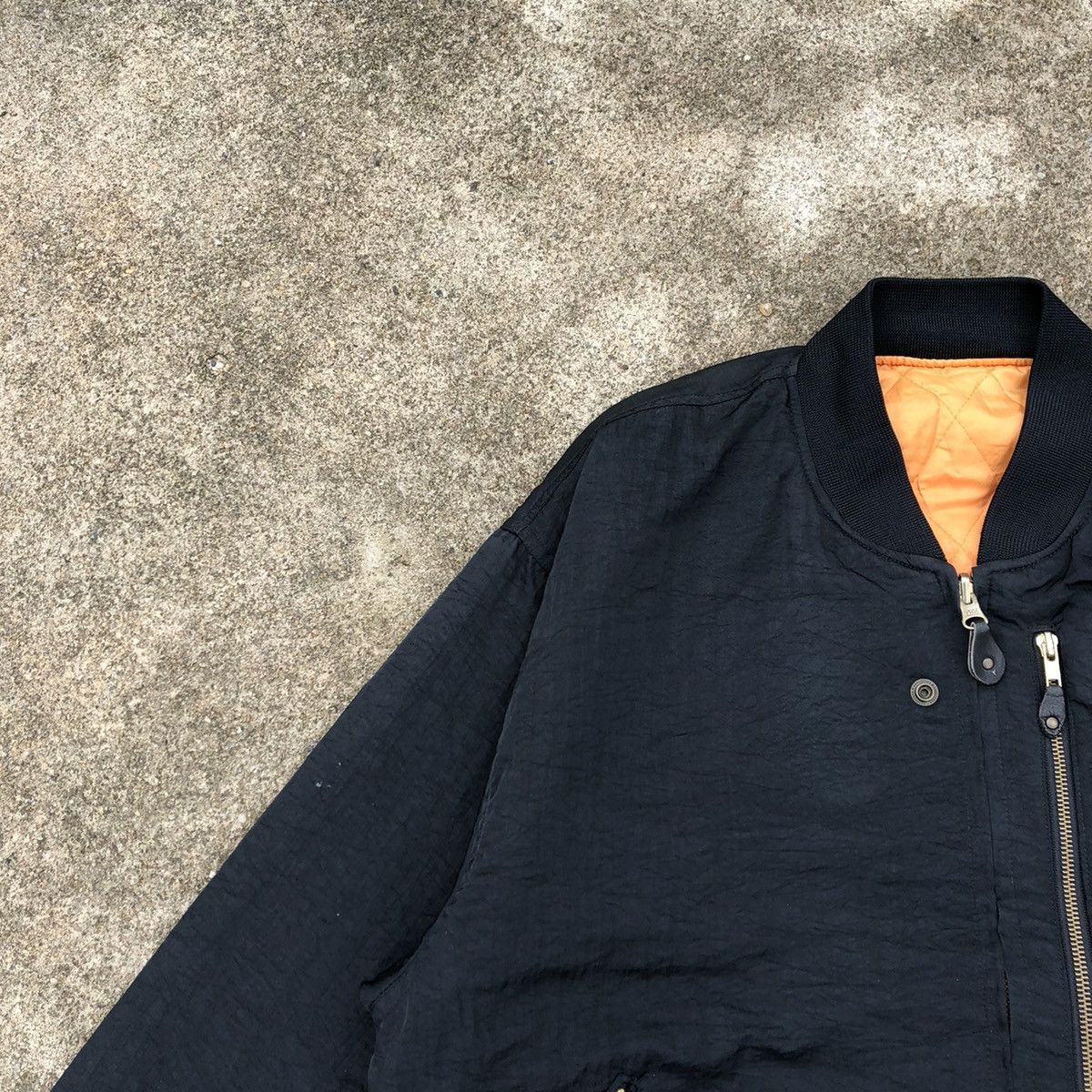 Japanese Brand × Vintage 🔥Rare🔥🇯🇵POTLATCH 80-East Reversible Flight Bomber Jacket Size US L / EU 52-54 / 3 - 8 Thumbnail