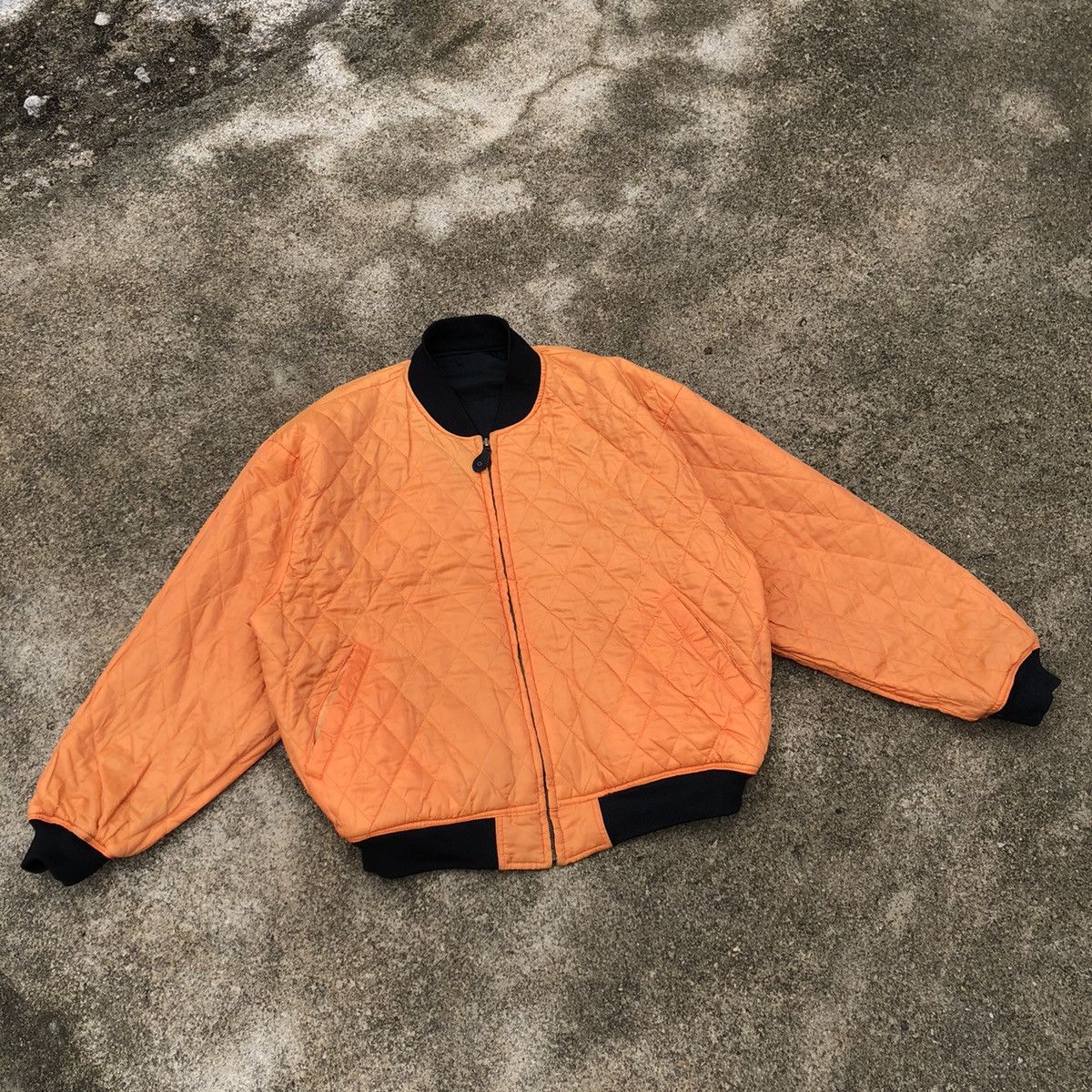 Japanese Brand × Vintage 🔥Rare🔥🇯🇵POTLATCH 80-East Reversible Flight Bomber Jacket Size US L / EU 52-54 / 3 - 14 Thumbnail