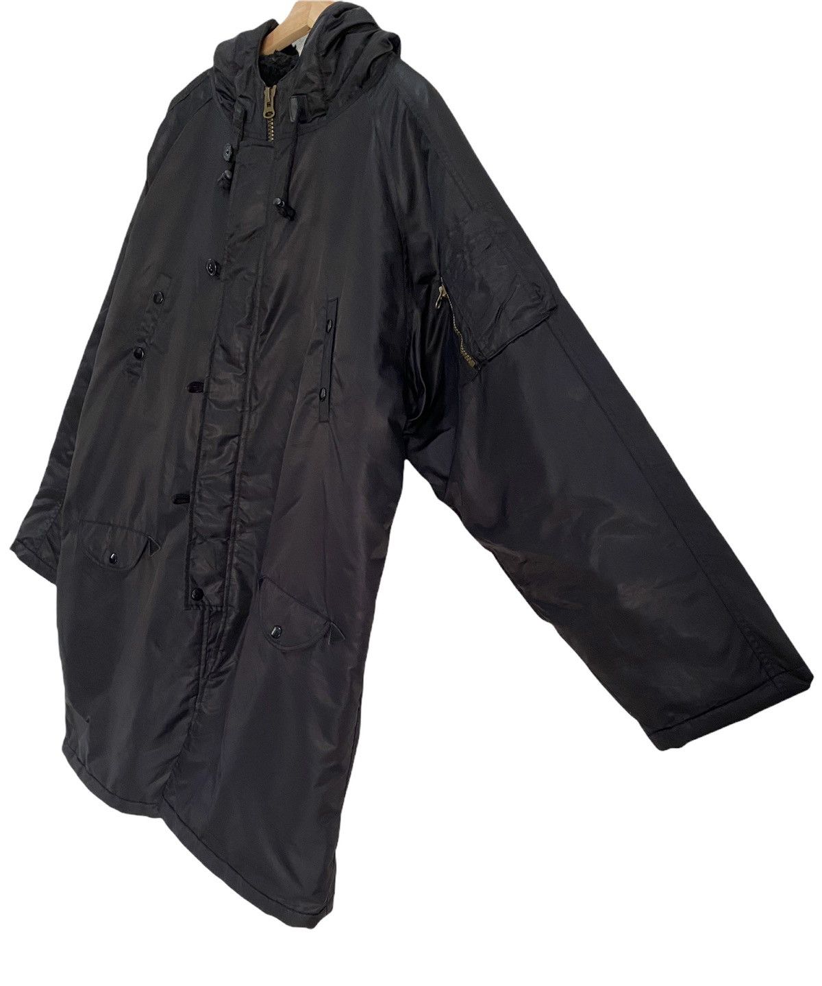 Parka London VINTAGE ARMY AIR FORCE MILITARY PARKA BOMBER JACKET HOODIE Size US XL / EU 56 / 4 - 8 Thumbnail