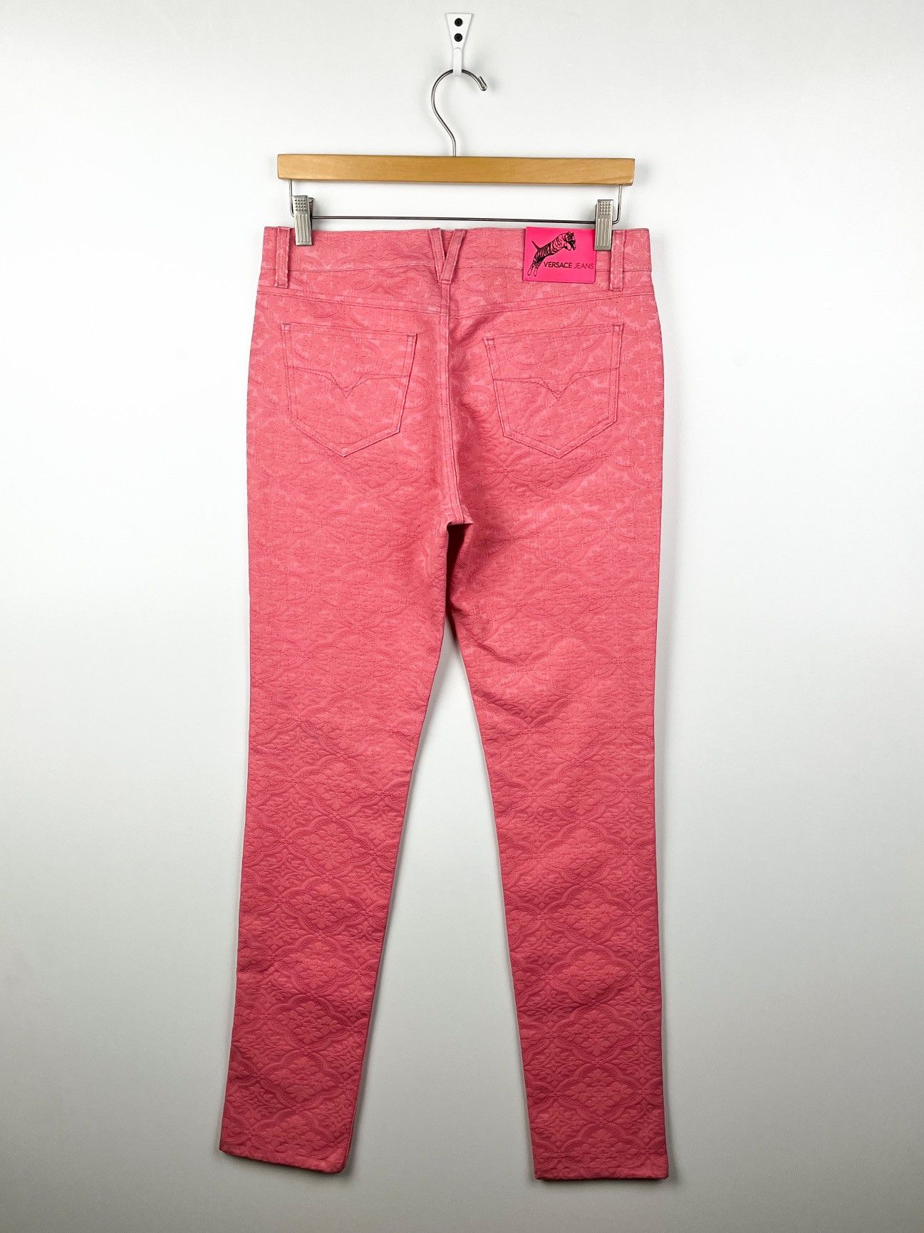 Versace Versace Jeans Pink Pants womens Y2K Size 28" / US 6 / IT 42 - 3 Thumbnail