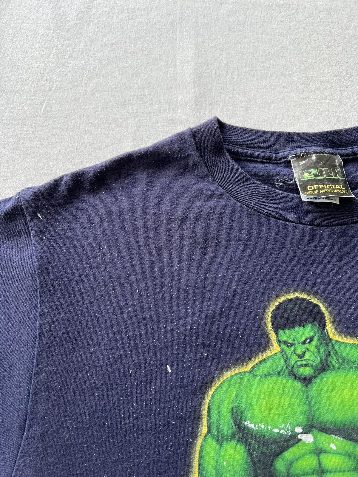 Band Tees Vintage 2003 Hulk Marvel Movie Purple Tee Size US M / EU 48-50 / 2 - 12 Thumbnail