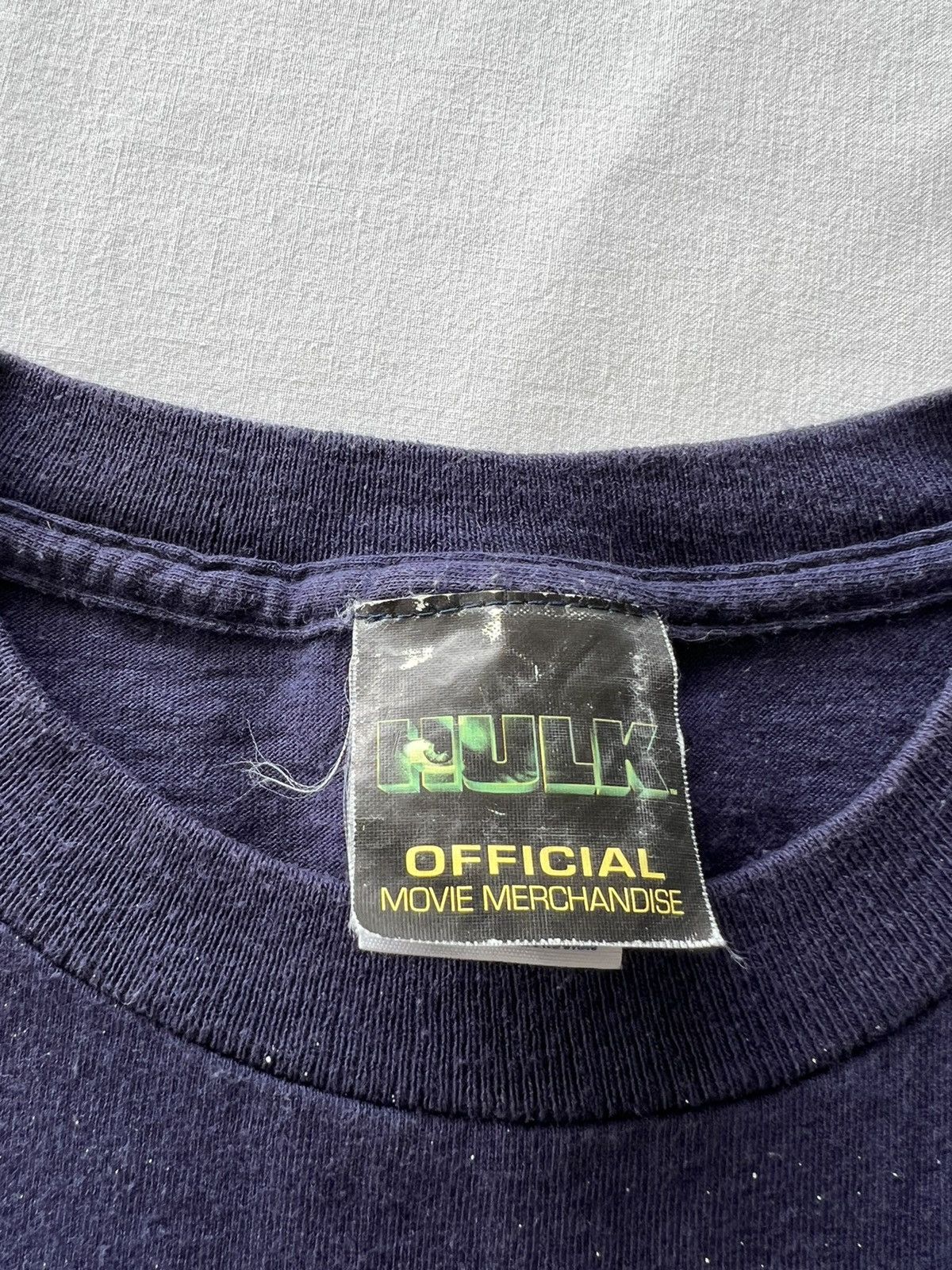 Band Tees Vintage 2003 Hulk Marvel Movie Purple Tee Size US M / EU 48-50 / 2 - 14 Thumbnail