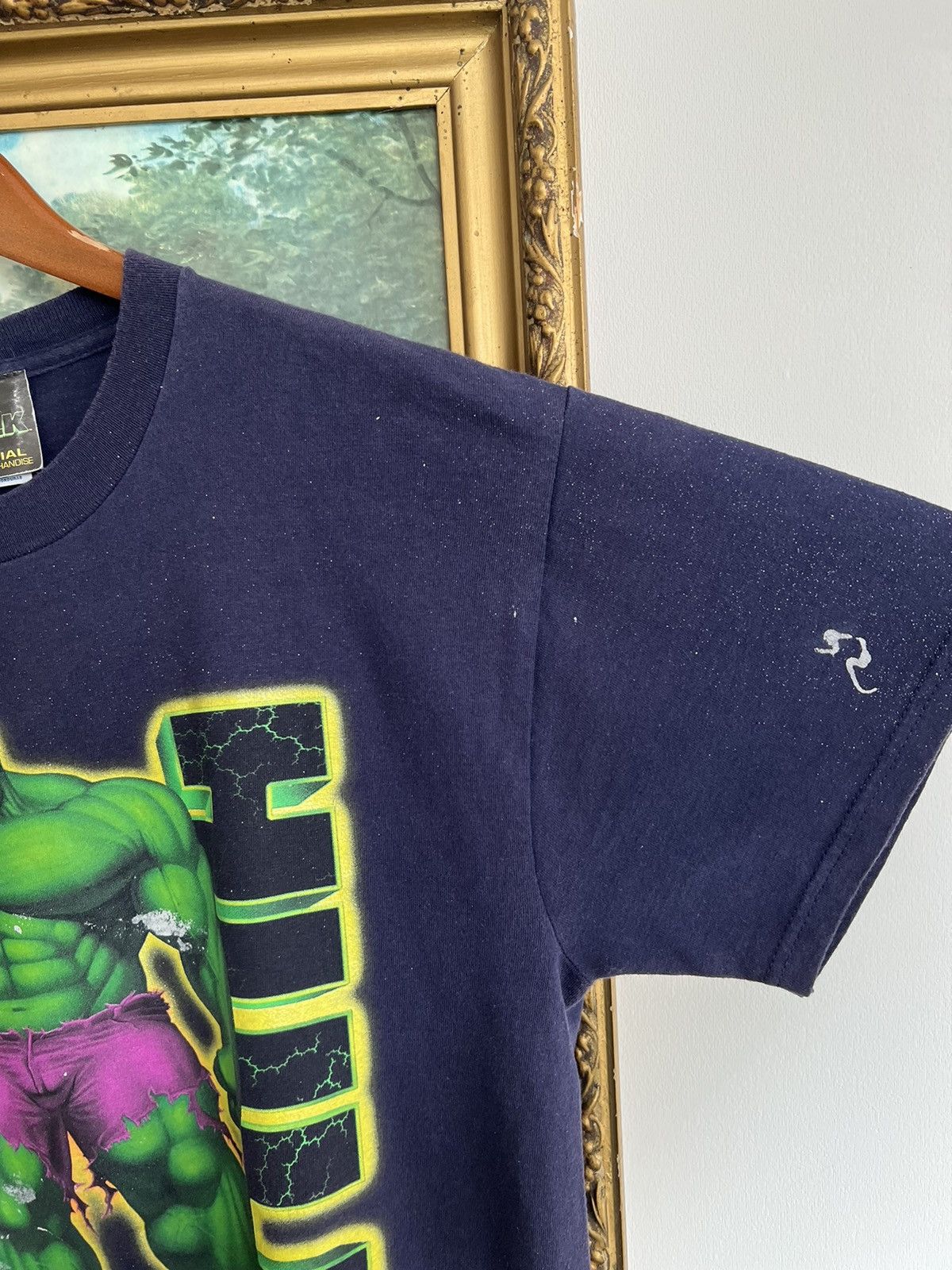 Band Tees Vintage 2003 Hulk Marvel Movie Purple Tee Size US M / EU 48-50 / 2 - 9 Thumbnail
