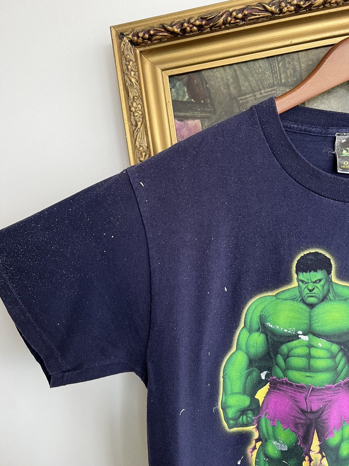 Band Tees Vintage 2003 Hulk Marvel Movie Purple Tee Size US M / EU 48-50 / 2 - 8 Thumbnail