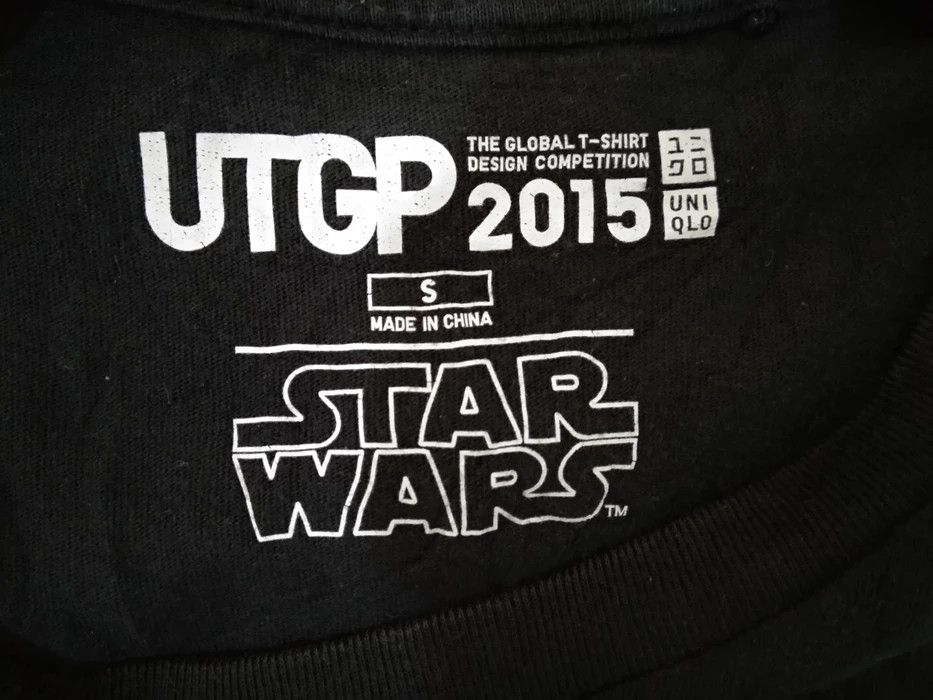 Star Wars UNIQLO x STAR WARS x UTGP 2015 WINNER T Shirt Size US S / EU 44-46 / 1 - 8 Thumbnail